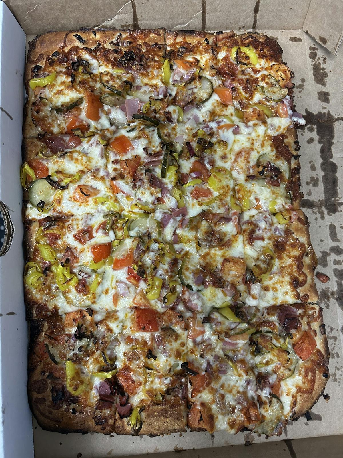 a slice of pizza