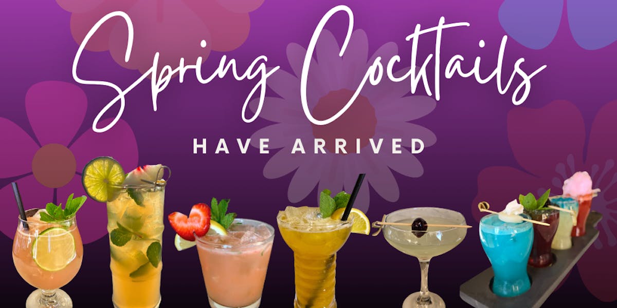 Spring Cocktails Have Sprung