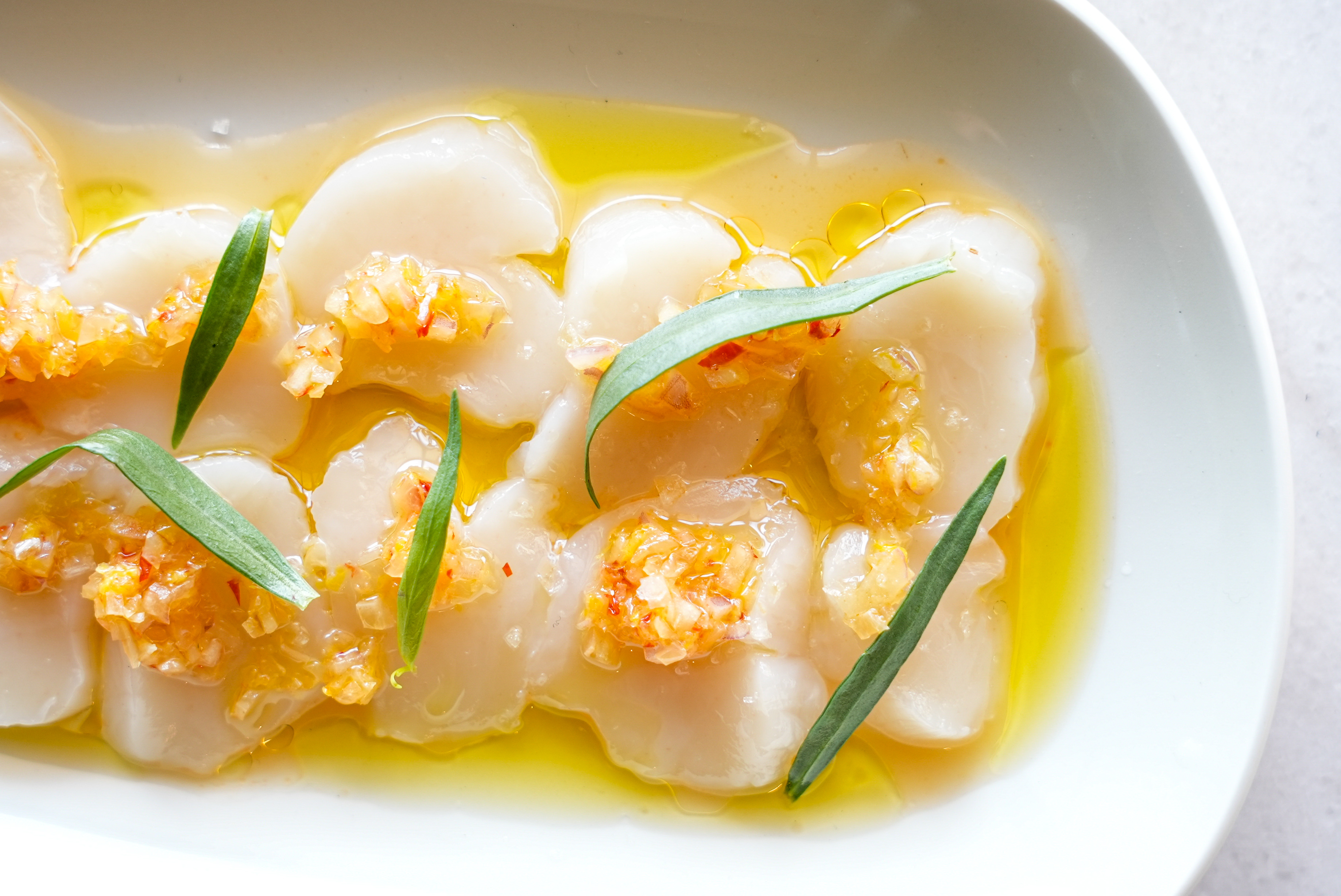 seafood on a plate