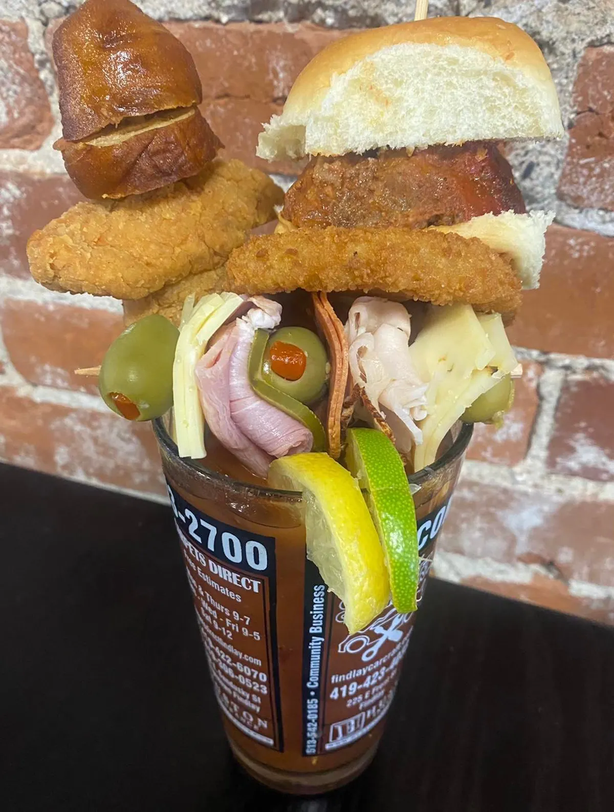 a sandwich cut in half