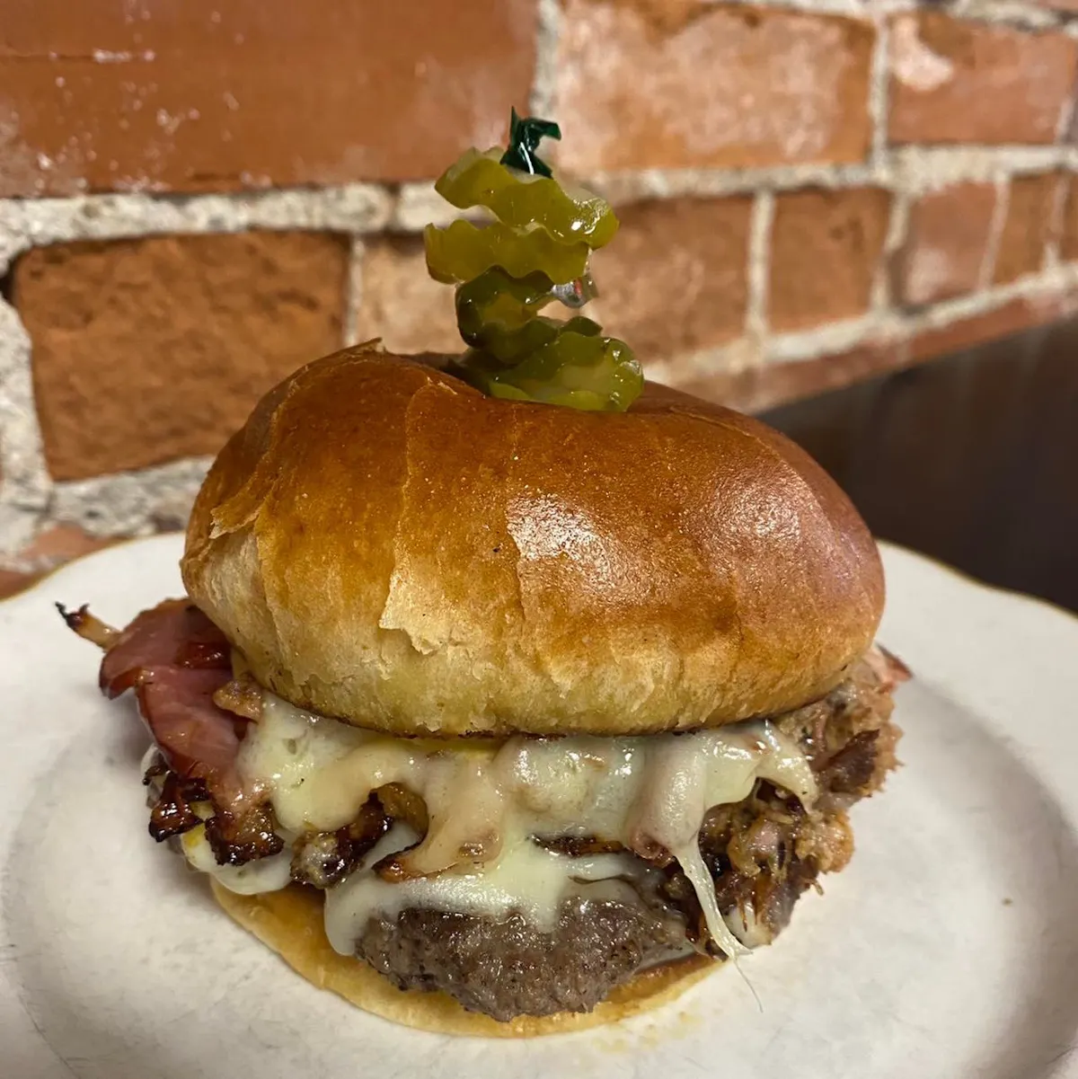 a sandwich on a plate