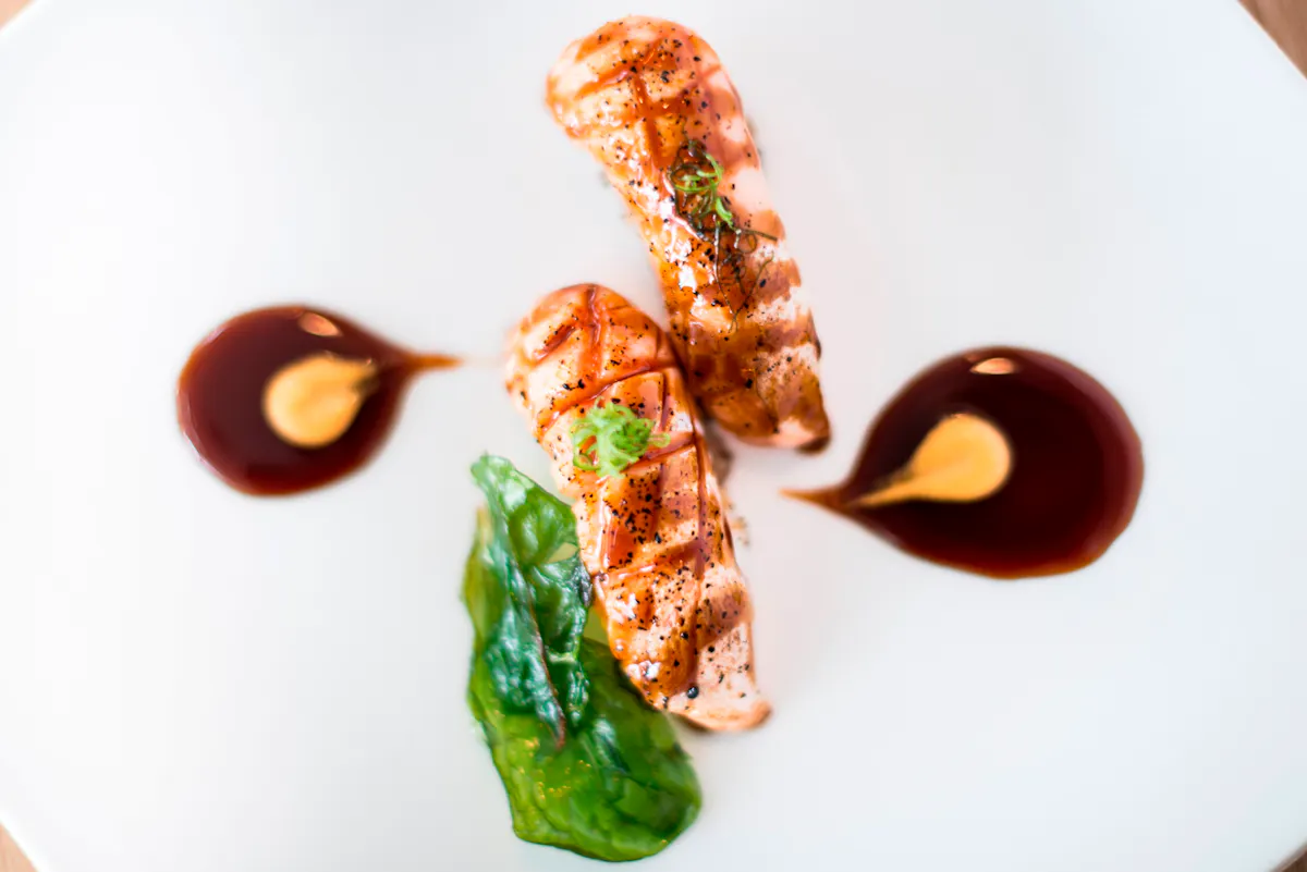 Seared Salmon Nigiri