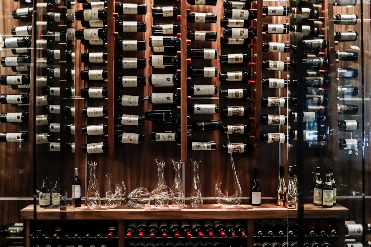 a wine rack