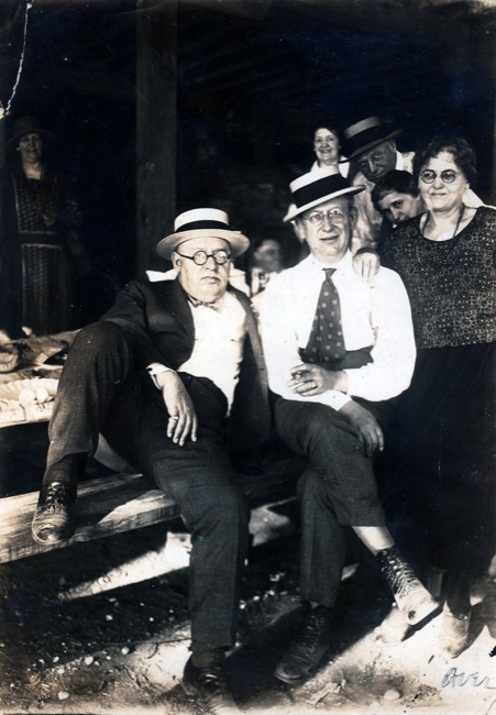 a group of people posing for a photo