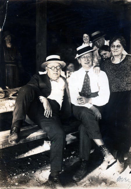 a group of people posing for a photo