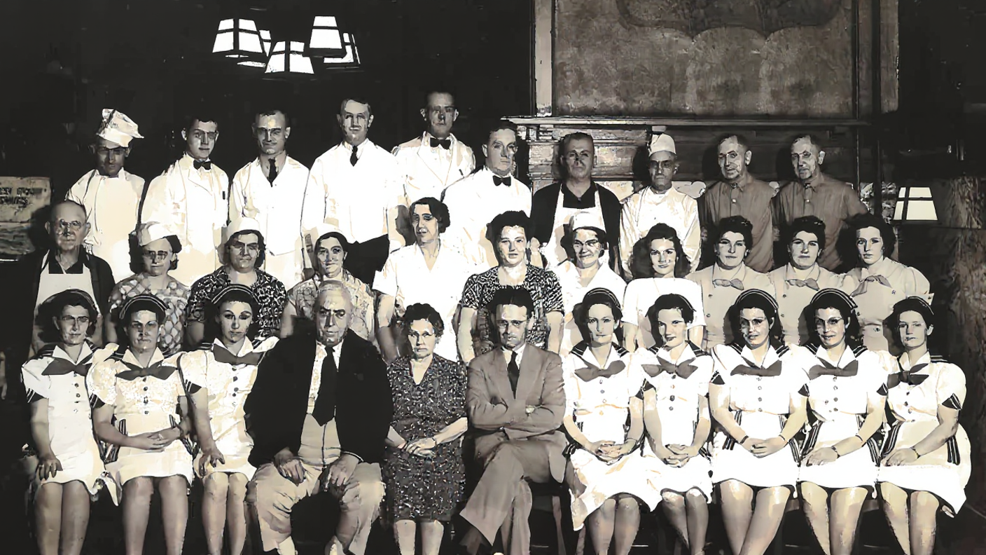 a group of people posing for the camera