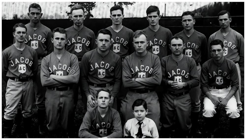 a group of people posing for the camera