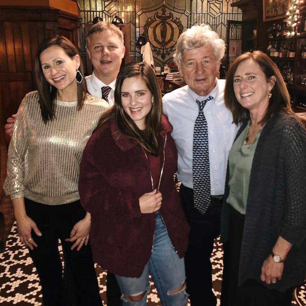 a group of people posing for the camera