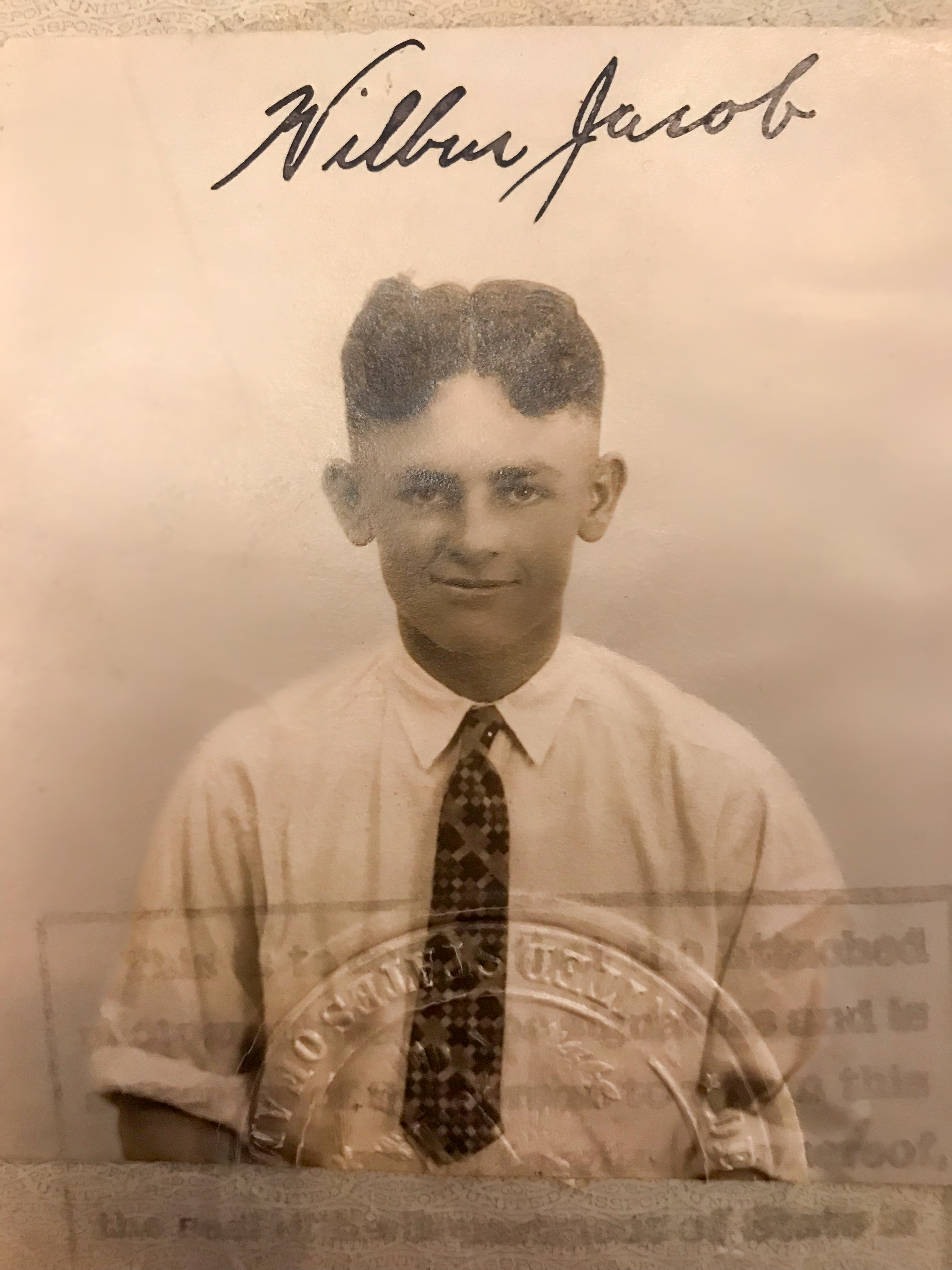 a man looking at the camera