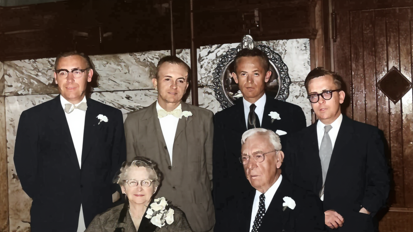 a group of people posing for the camera