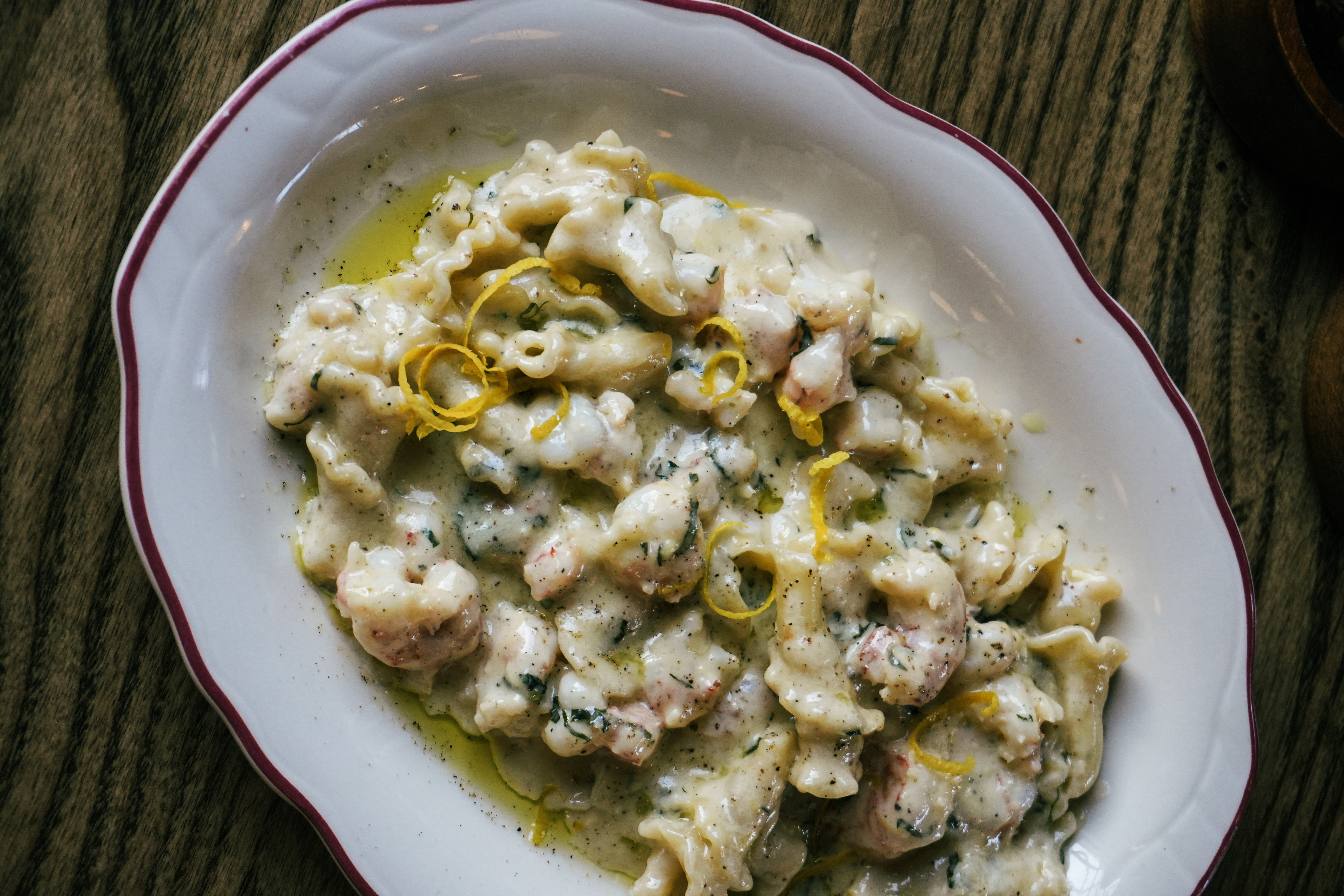 a plate of food