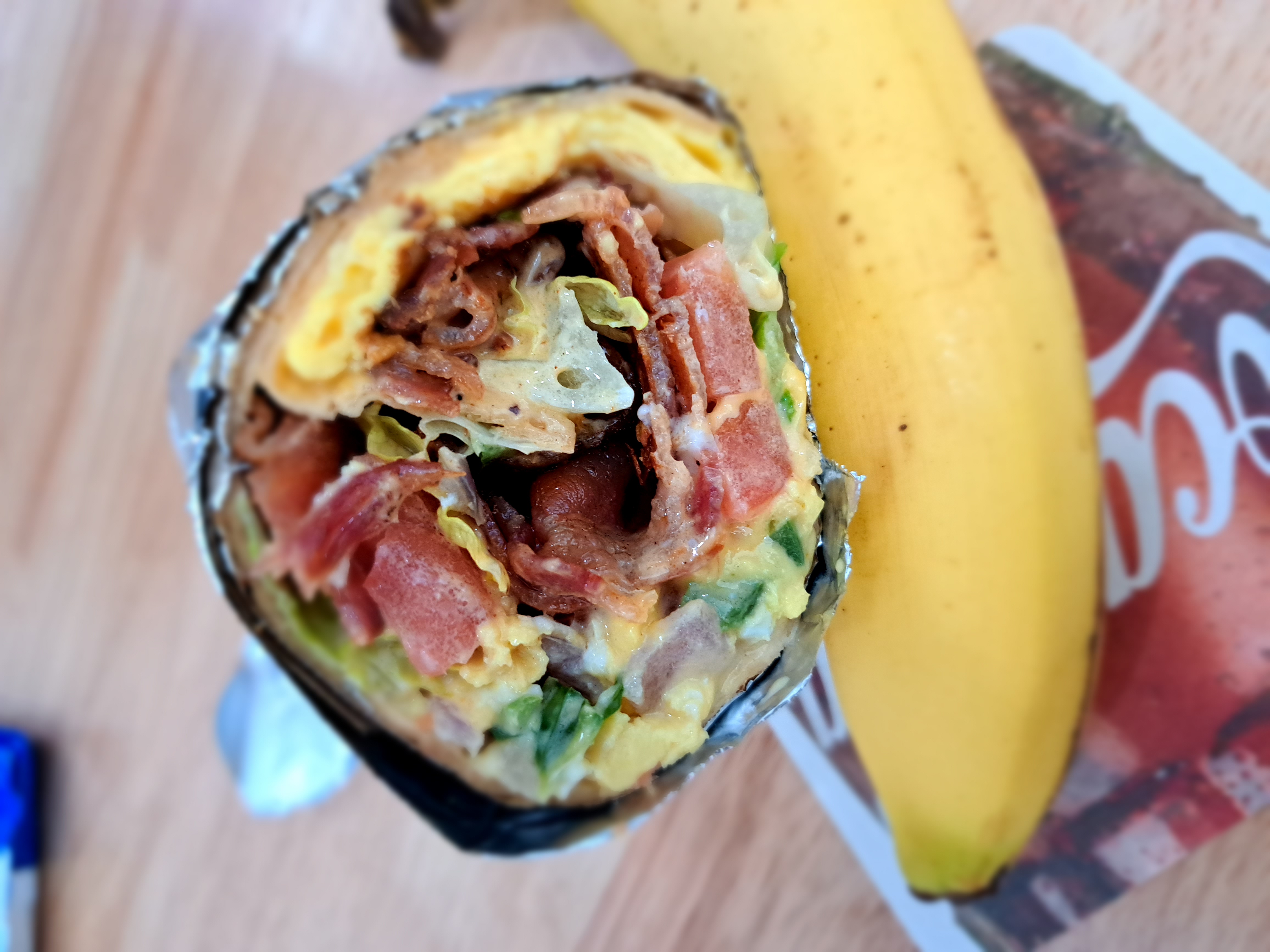 BACON EGG AND CHEESE BURRITOS