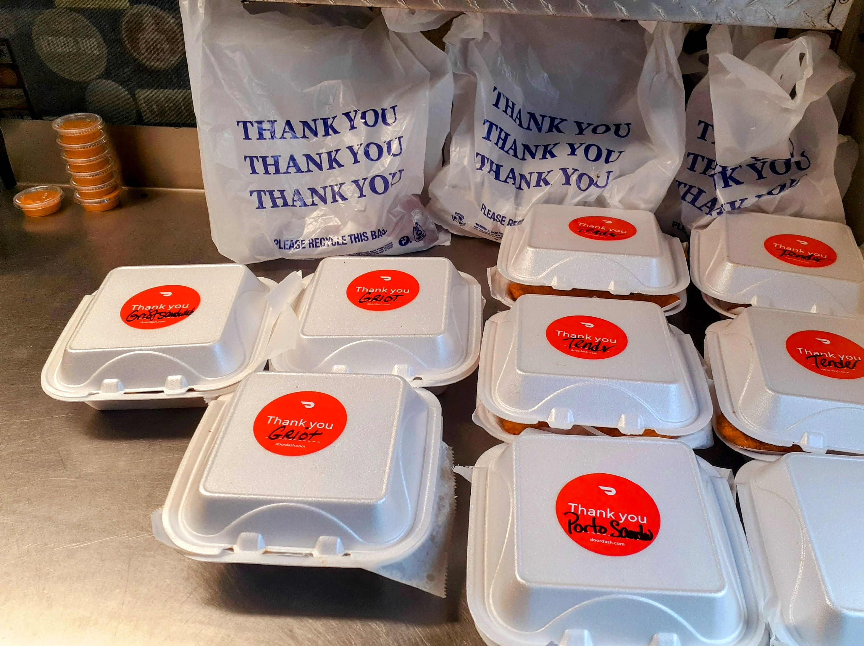 CURBSIDE PICK UP ORDERS