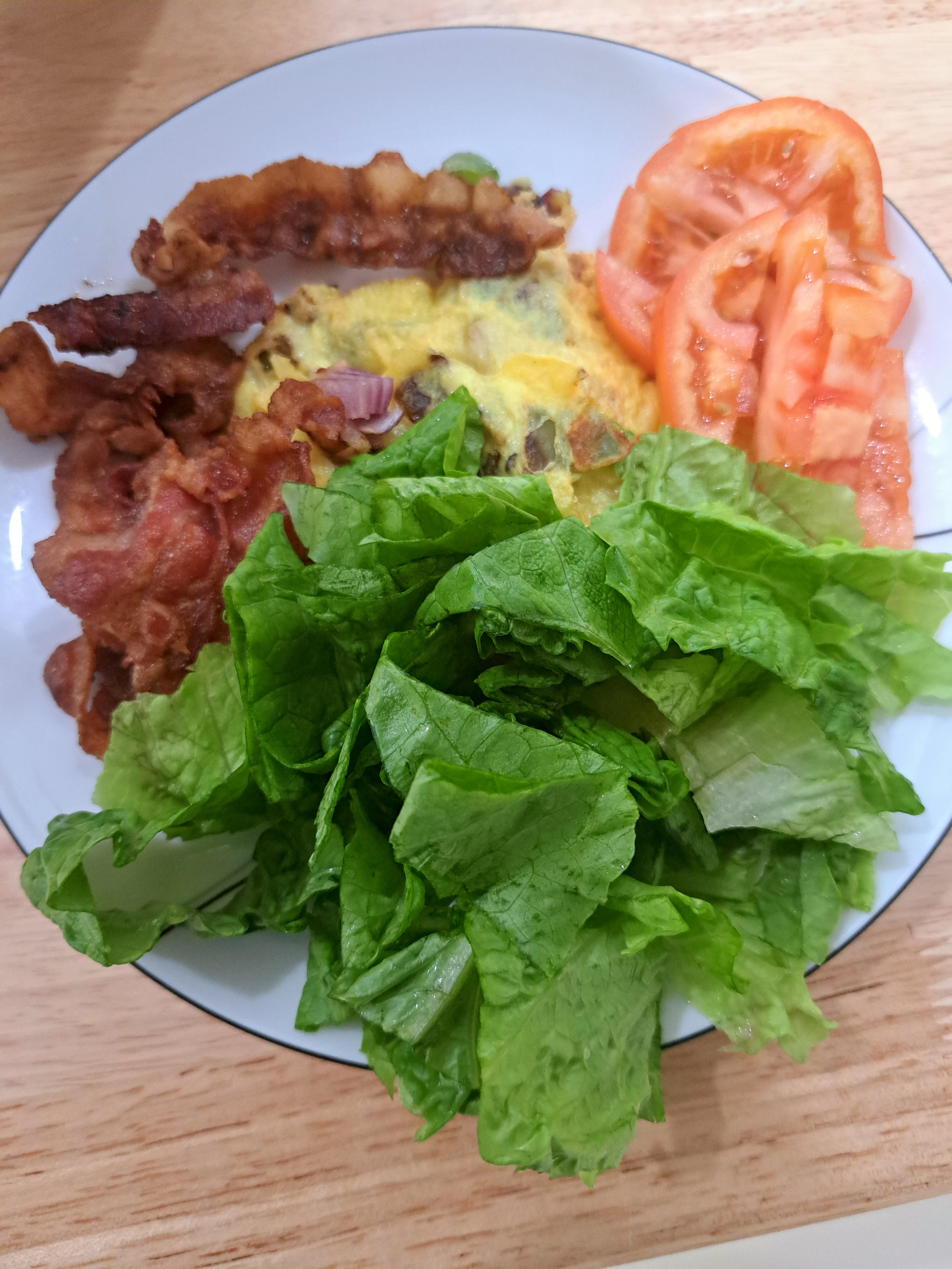 CARB FREE BACON EGG AND CHEESE