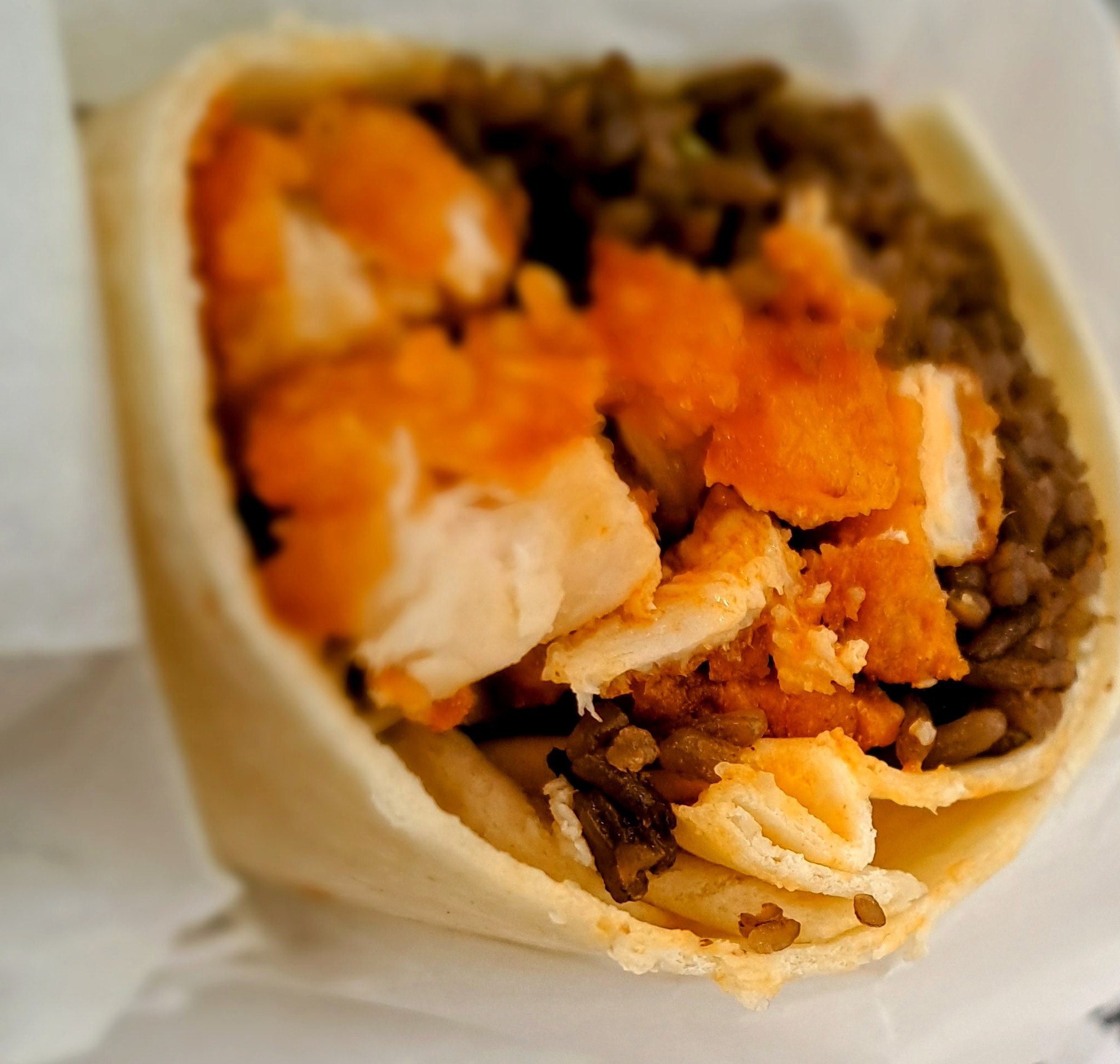 CRISPY CHICKEN BURRITOS