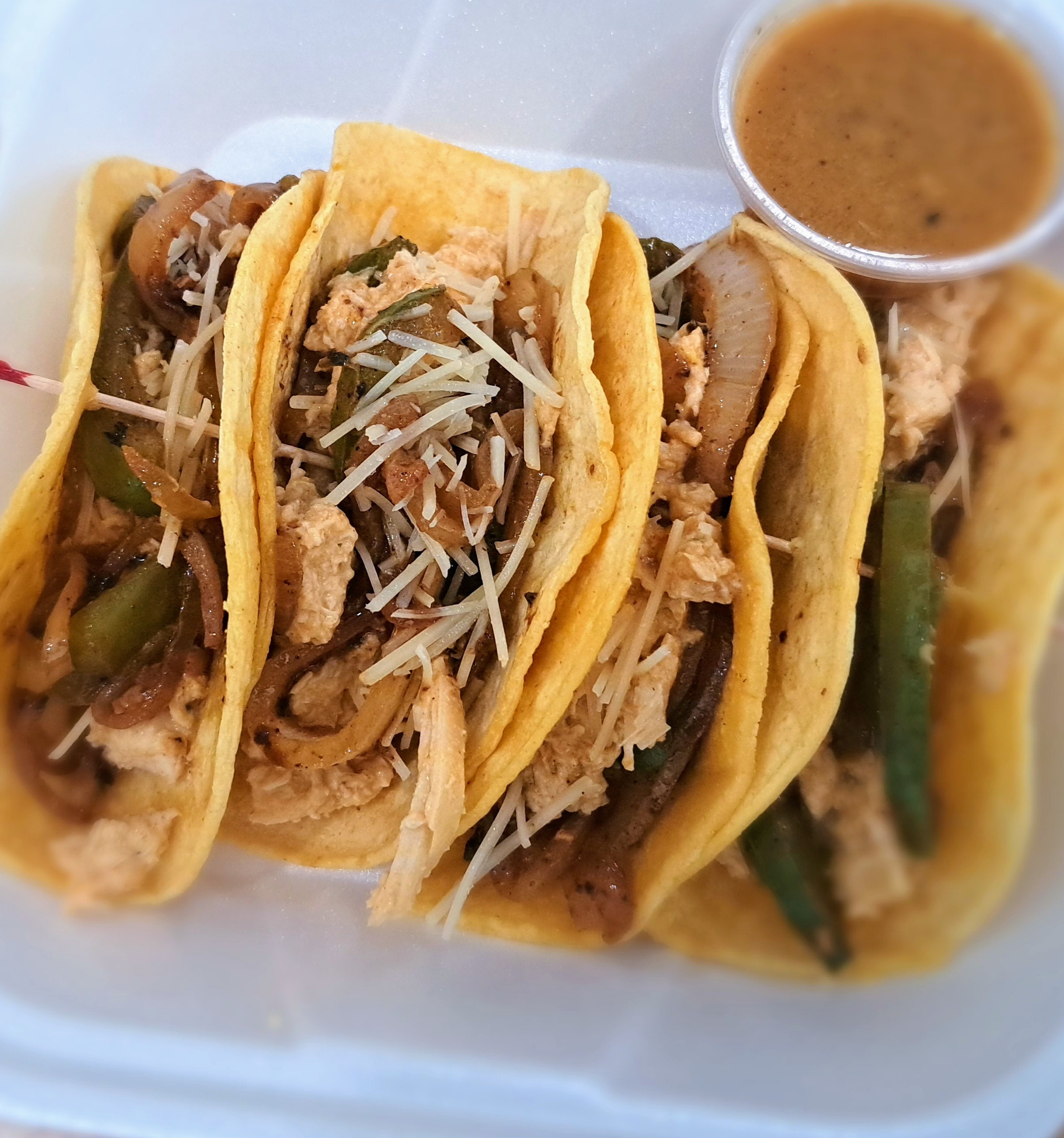 GRIOT OR CHICKEN TACOS