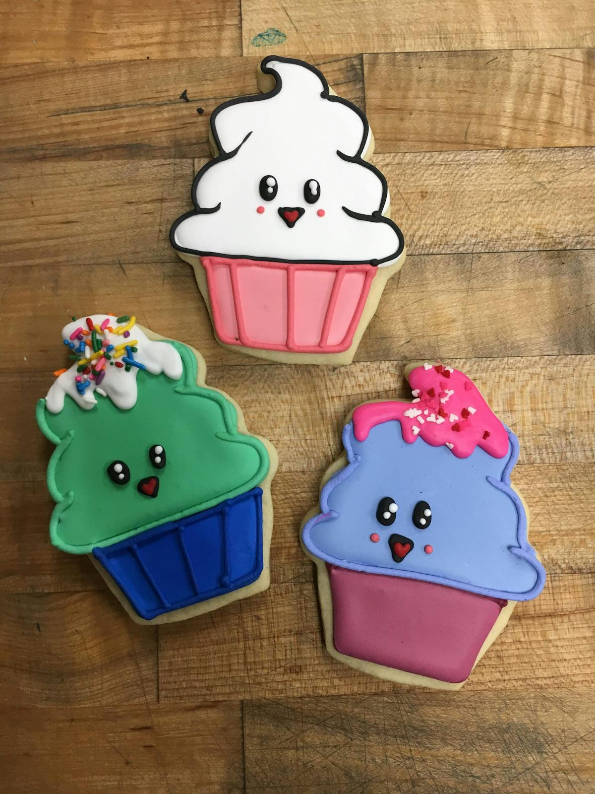 cupcake shaped cookies