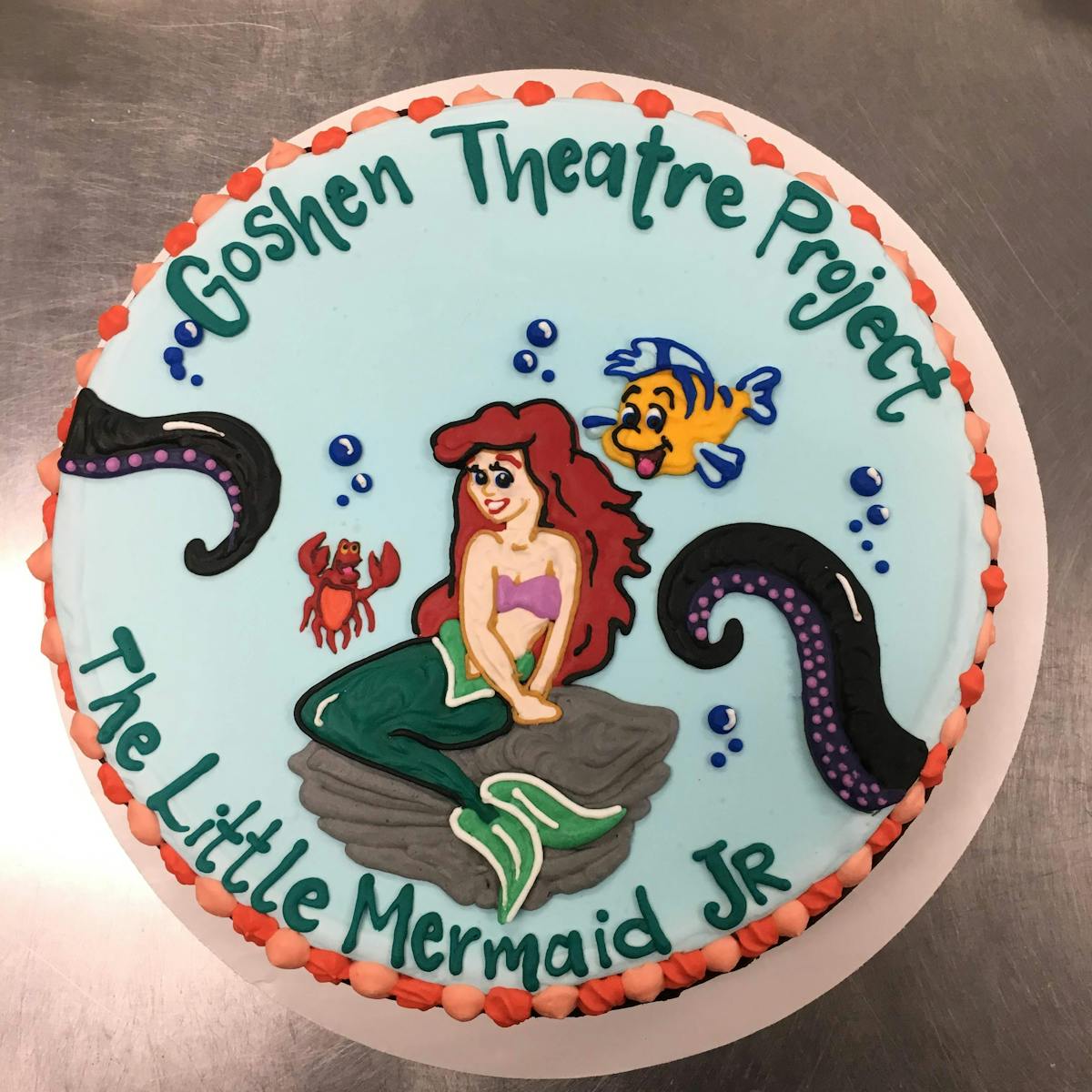 Little Mermaid cake