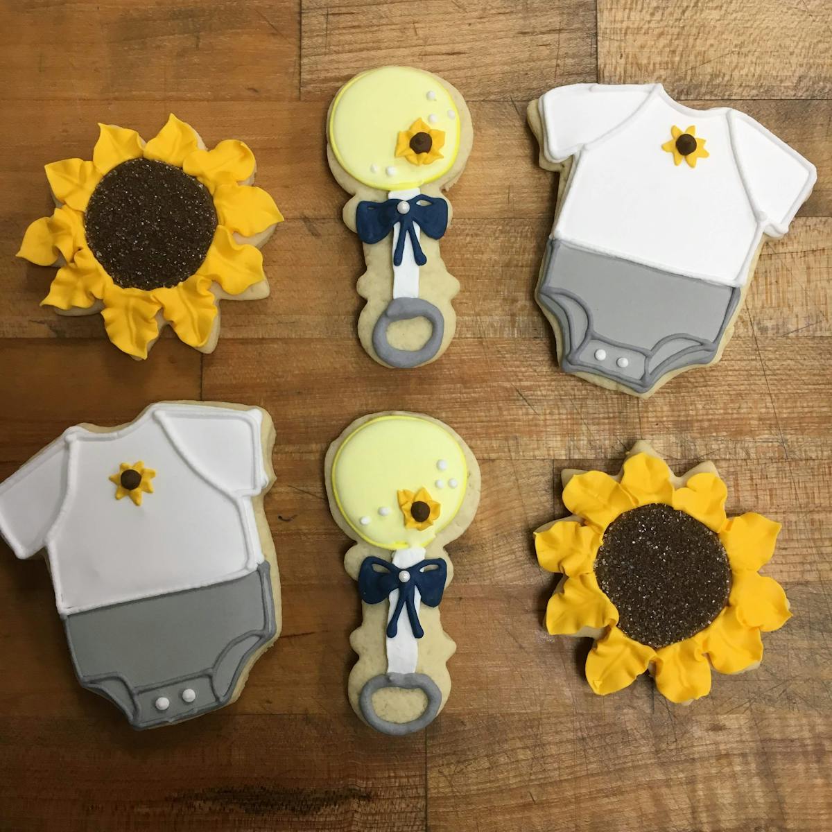 sunflower themed baby shower
