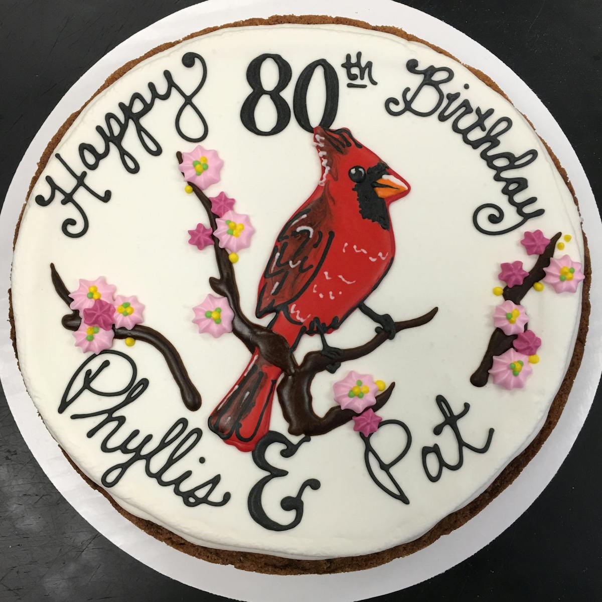 HB Cardinal Cake