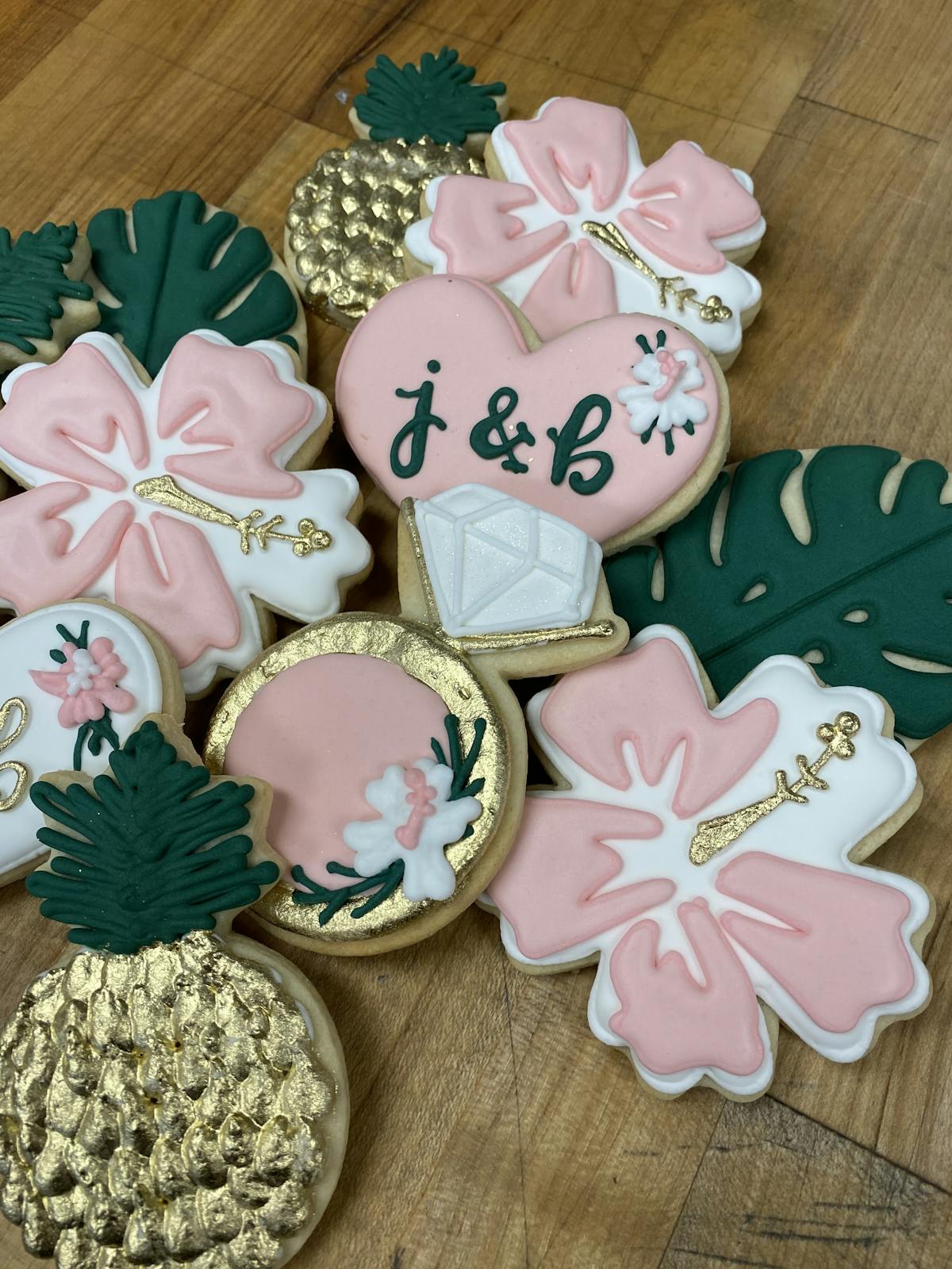 decorated cookies bridal/wedding