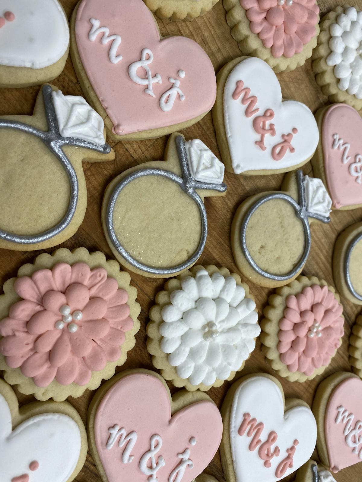 decorated cookies bridal/wedding