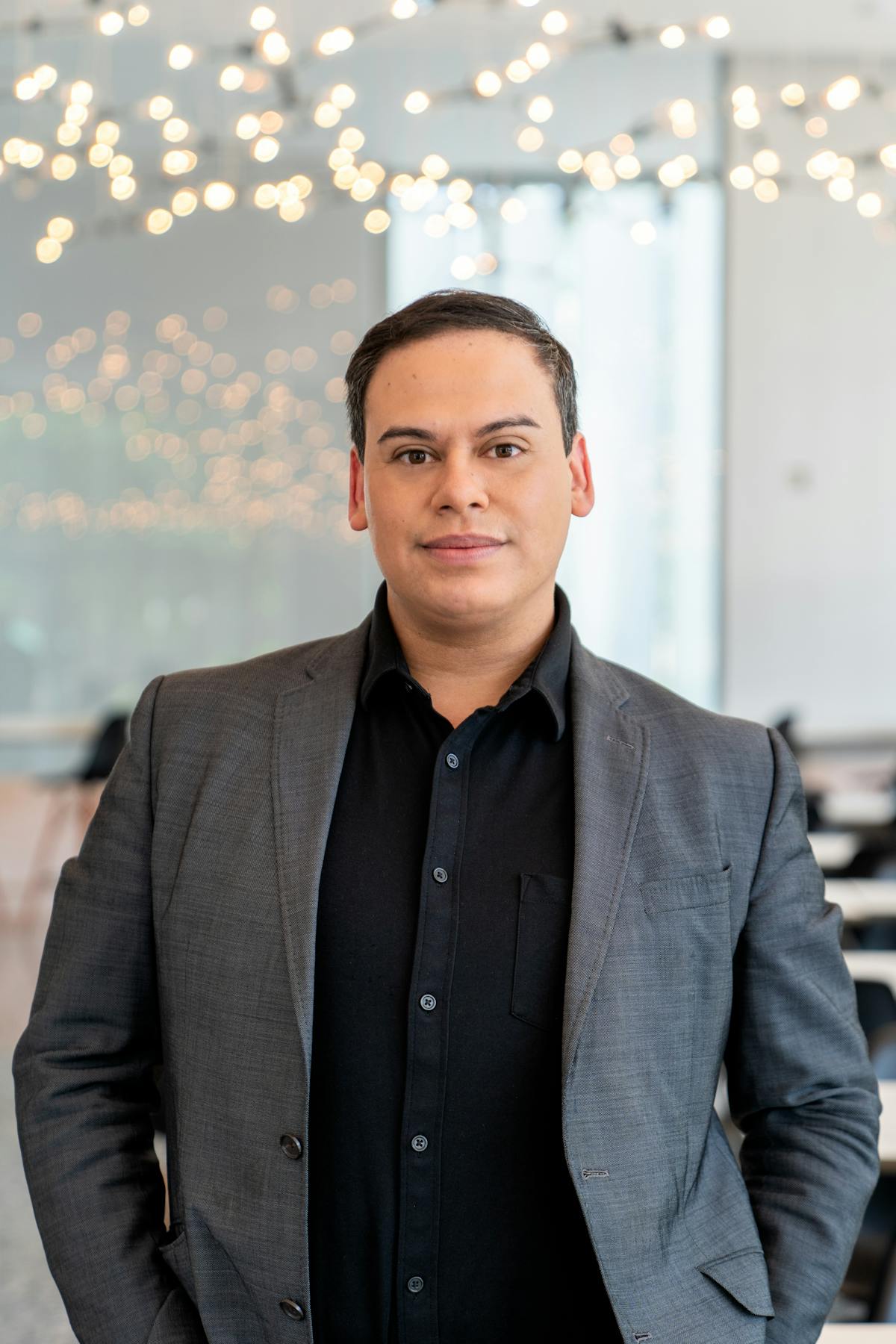 a man wearing a suit and tie