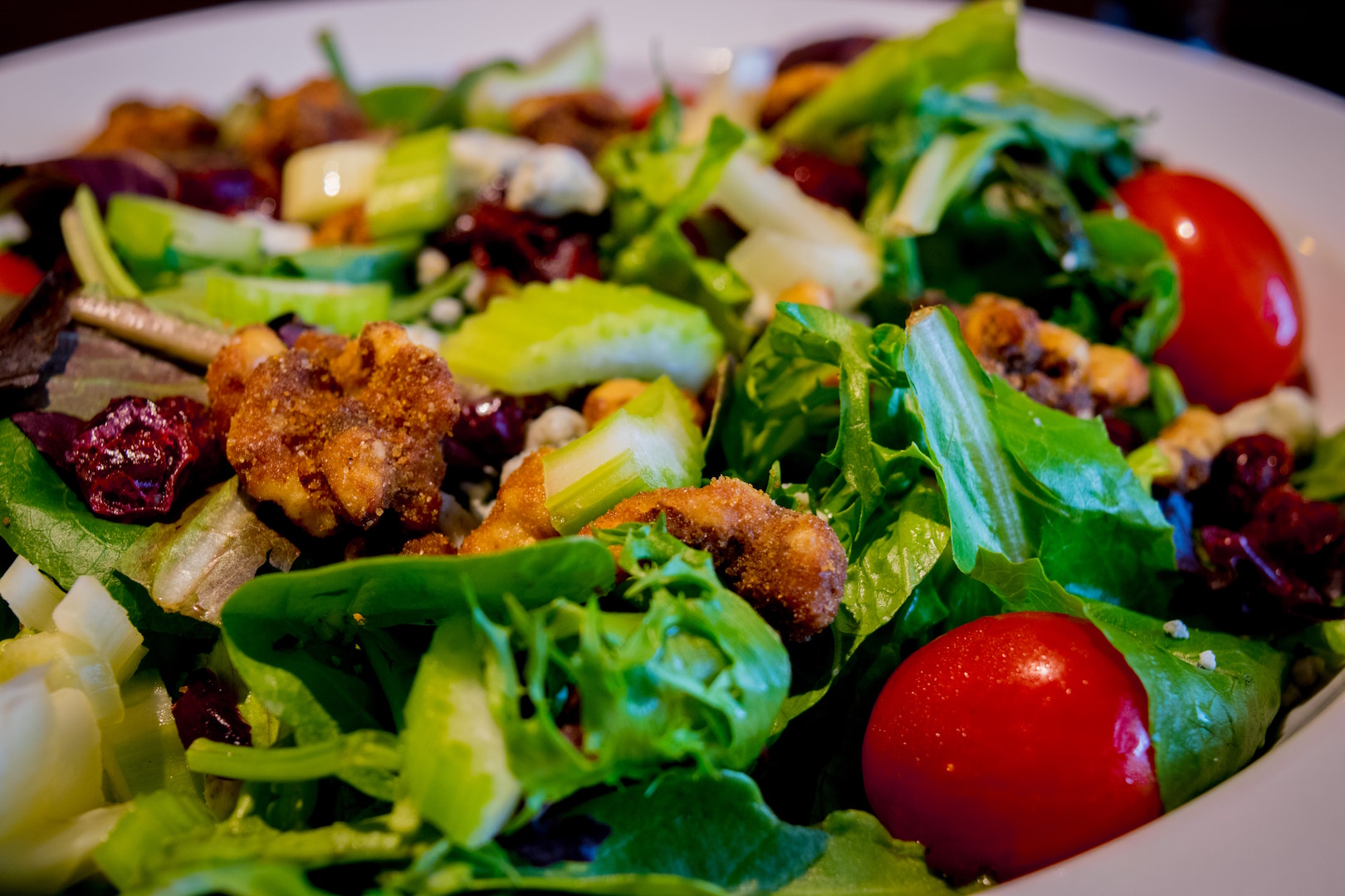 a plate of food
