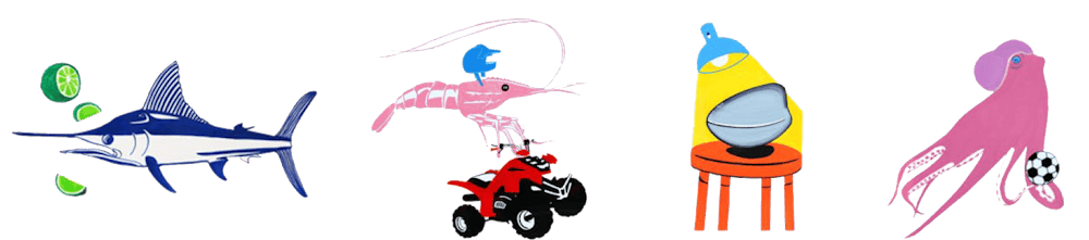 a drawing of a cartoon character