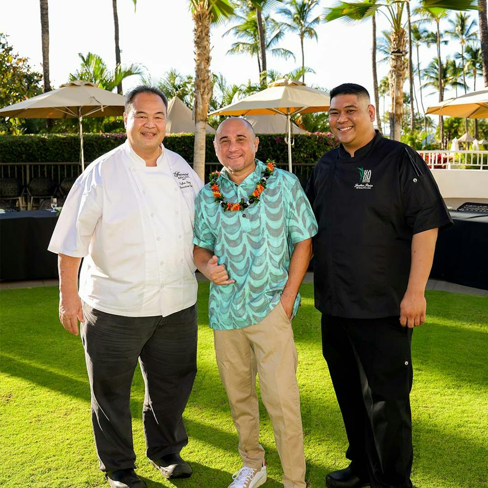 Lanai Tabura et al. posing for the camera