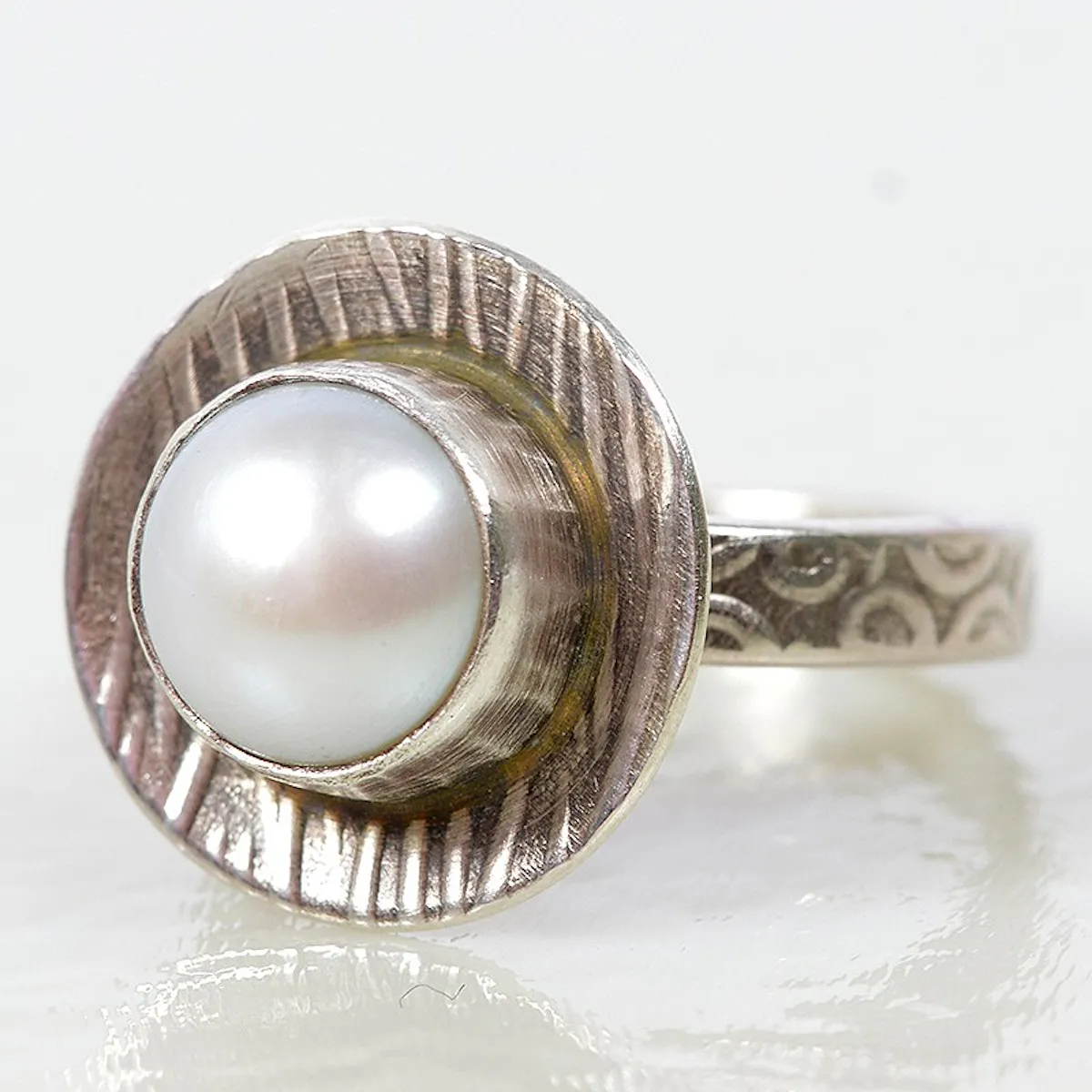 A ring on a table