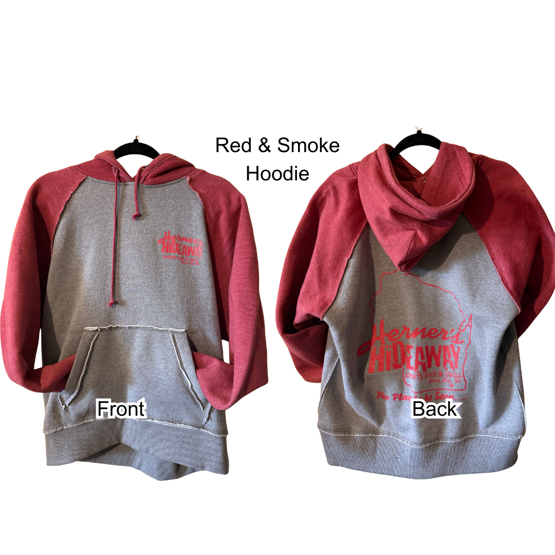 Red&Smoke Hoodie