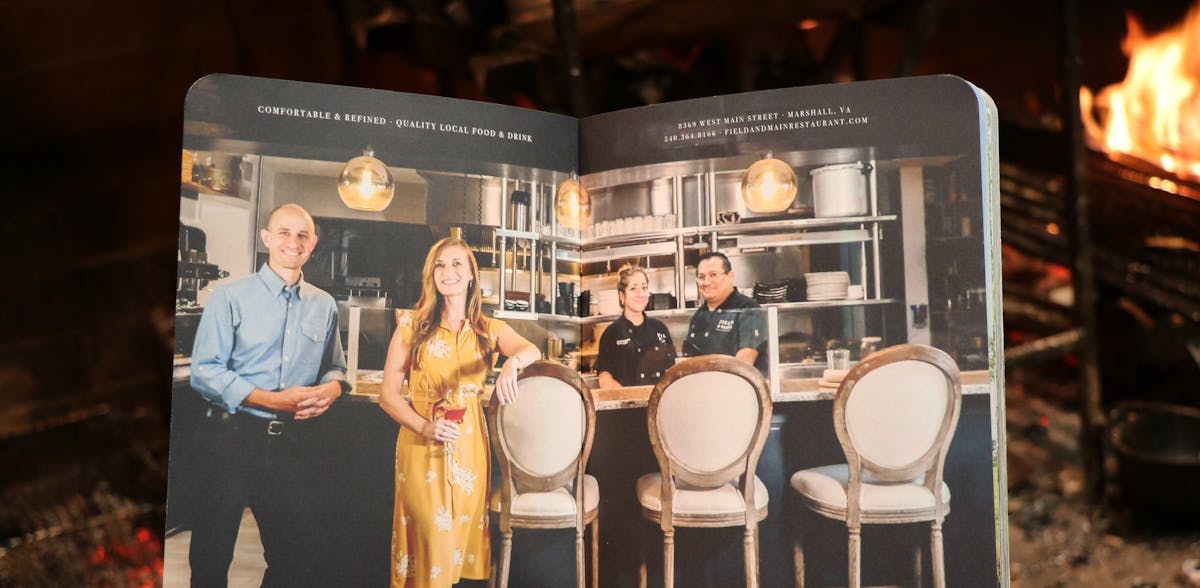 Press Best American Fine Dining in Marshall VA Field & Main Restaurant