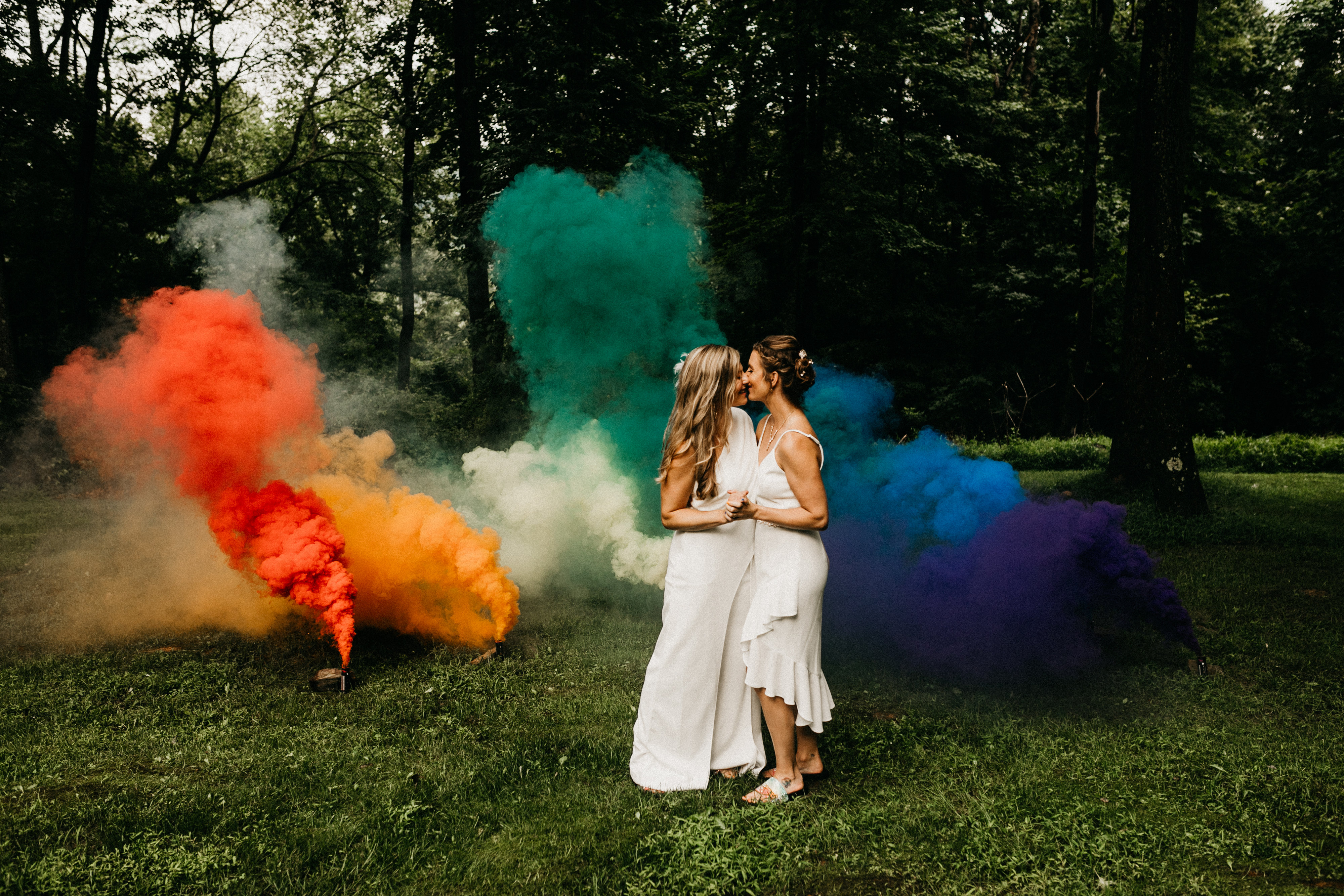 a fire hydrant in the grass