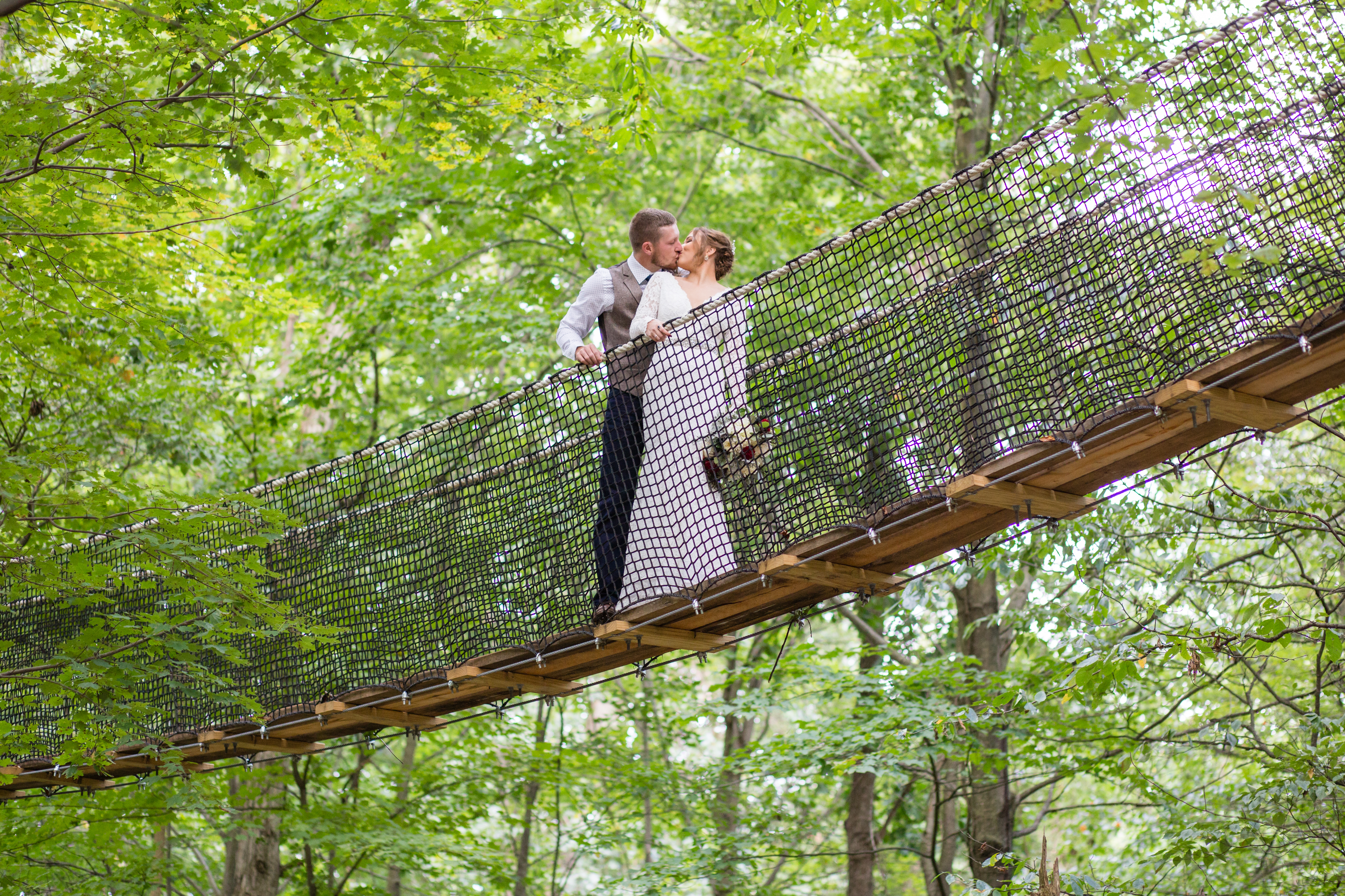 a person sitting in a tree