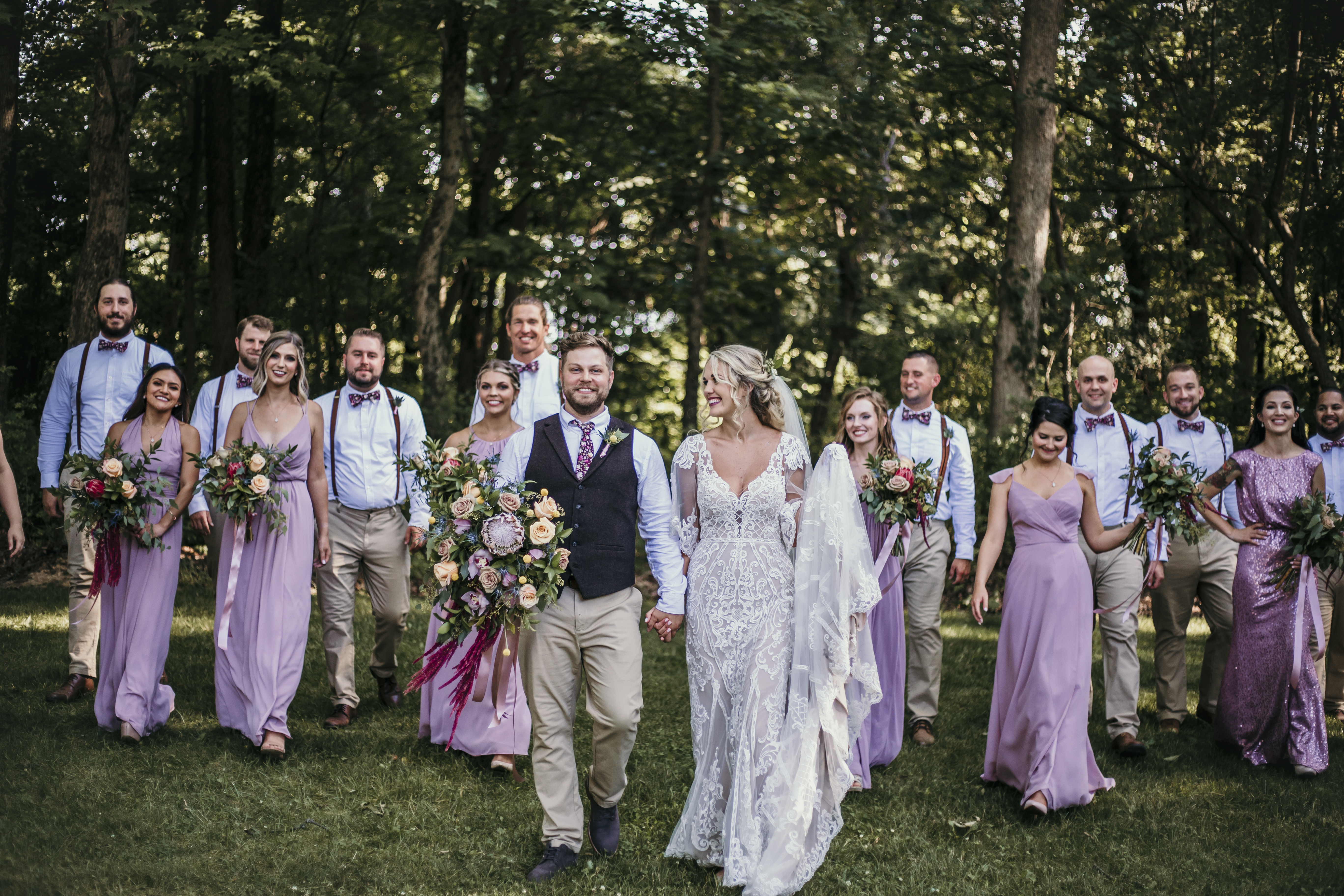 a group of people posing for a photo