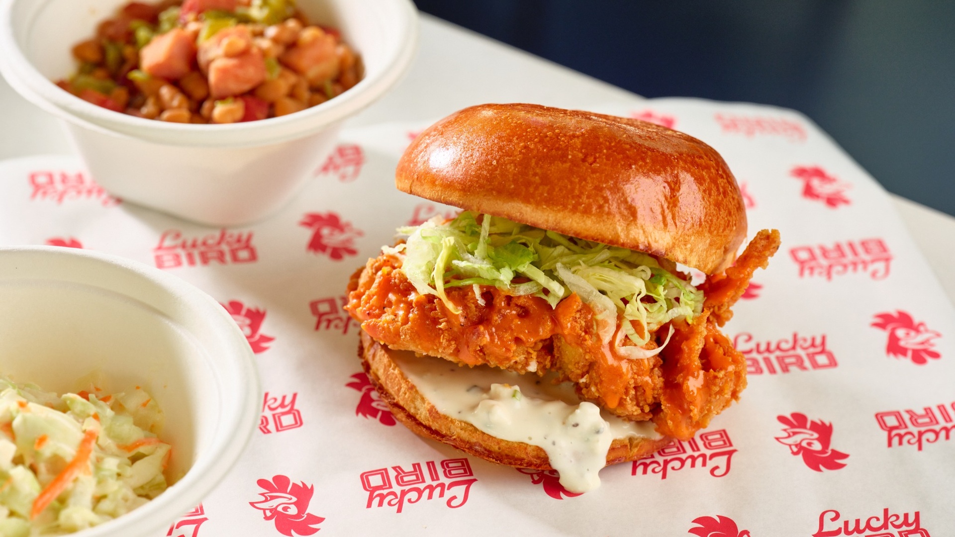 Lucky Bird Chicken Sandwich Now Open at Proper Eats Las Vegas Aria
