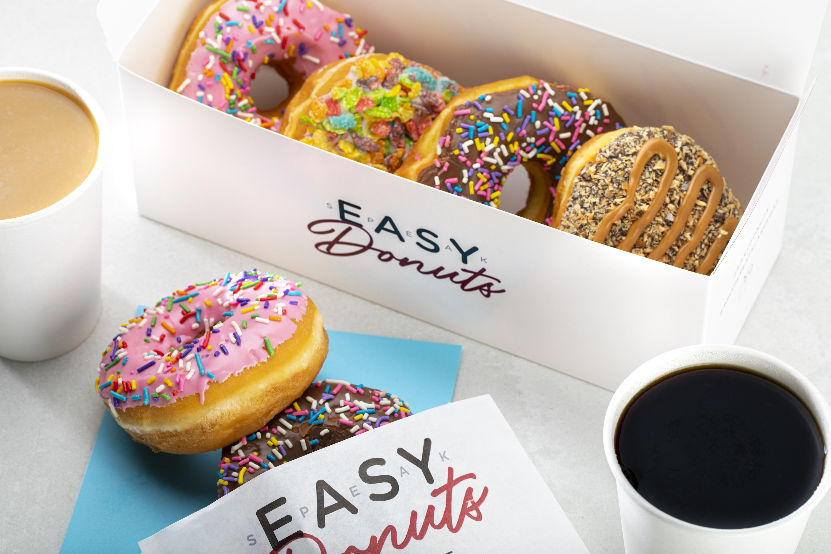 Donuts and Coffee at Proper Eats Las Vegas in Aria
