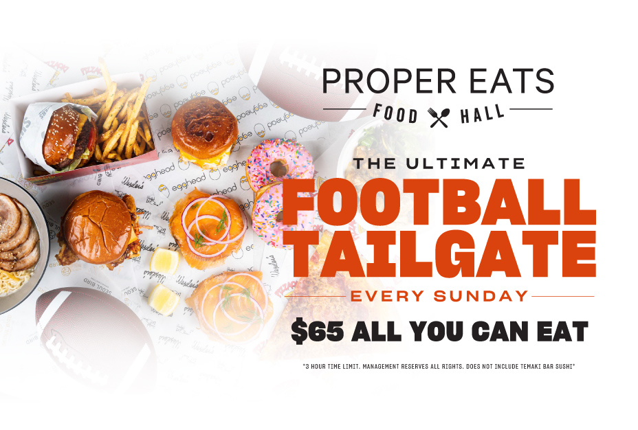 Score Big with Proper Eats Food Hall this Football Season!