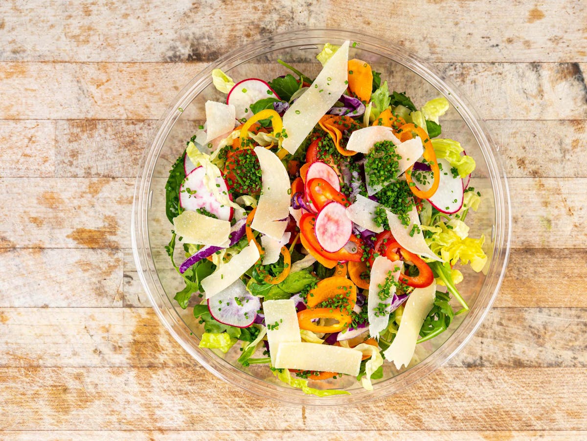 a bowl of salad