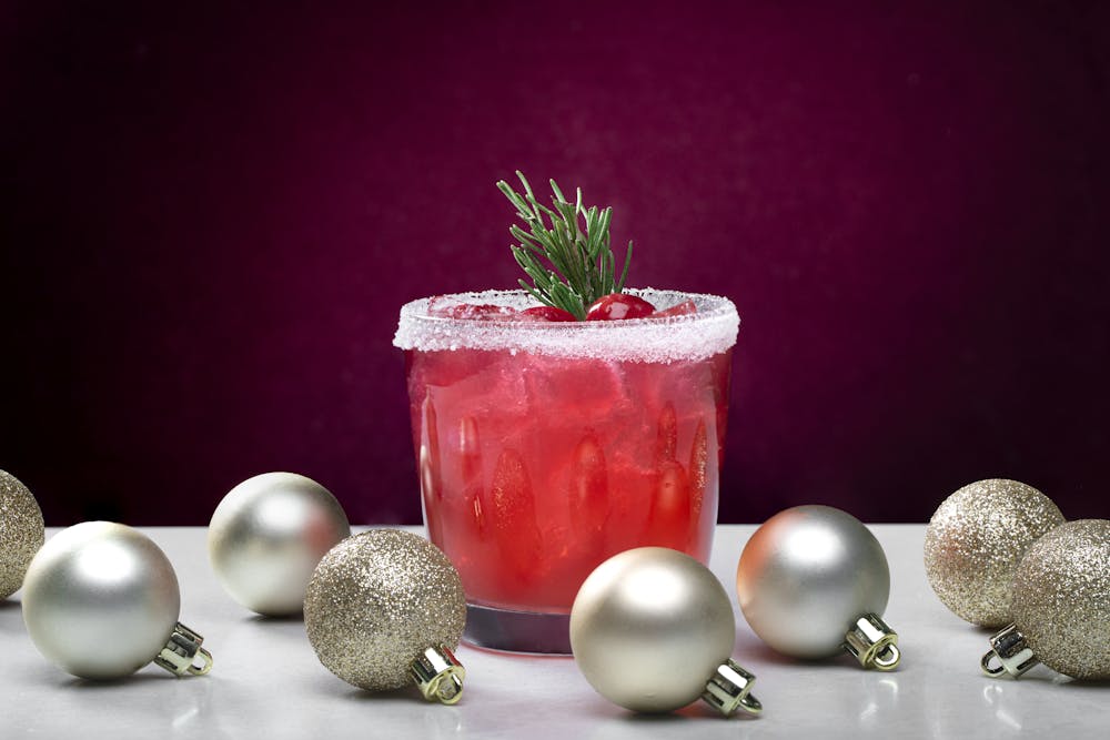 a vase of flowers on a table