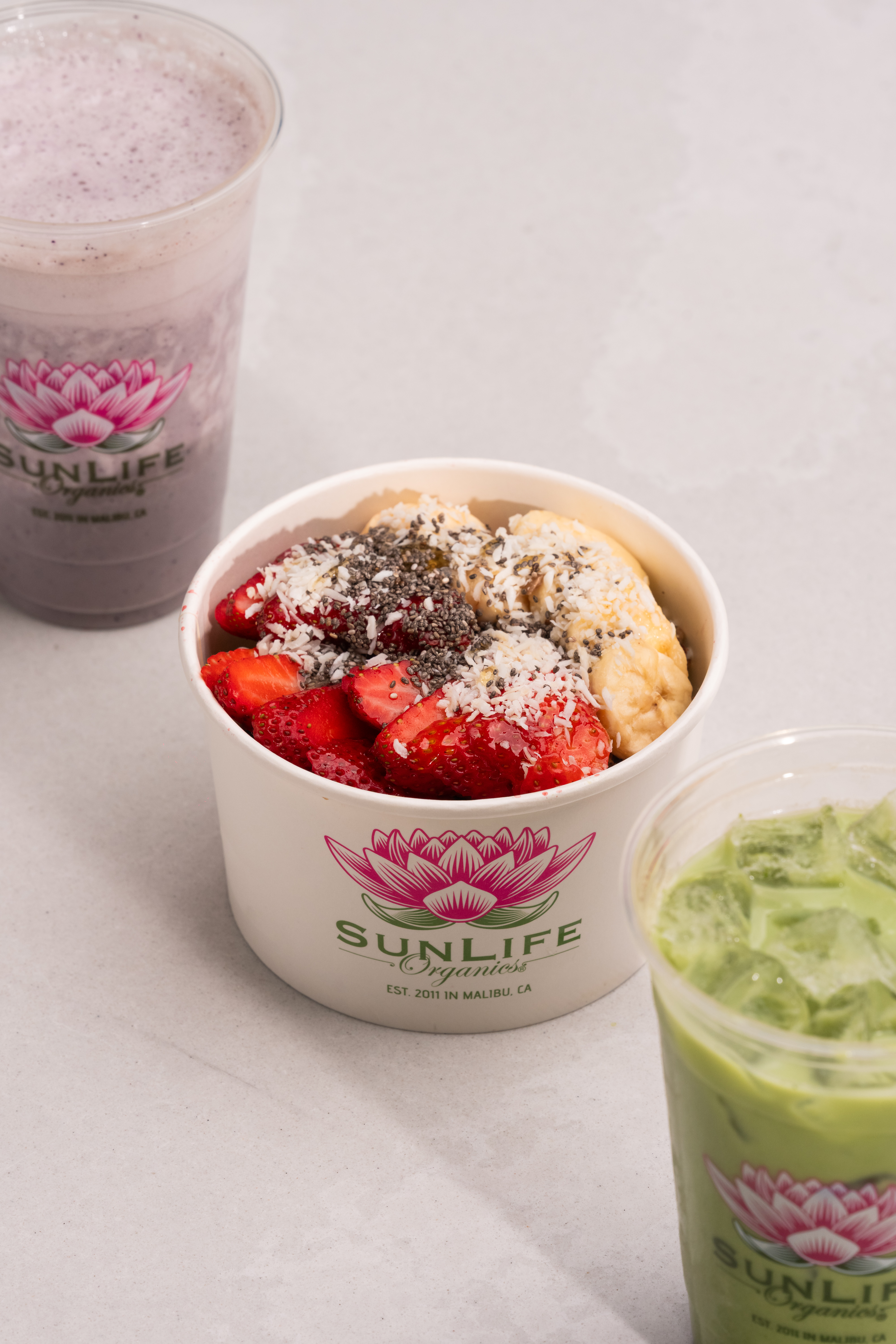 Healthy food options at Sunlife Organics in Proper Eats Food Hall | Aria