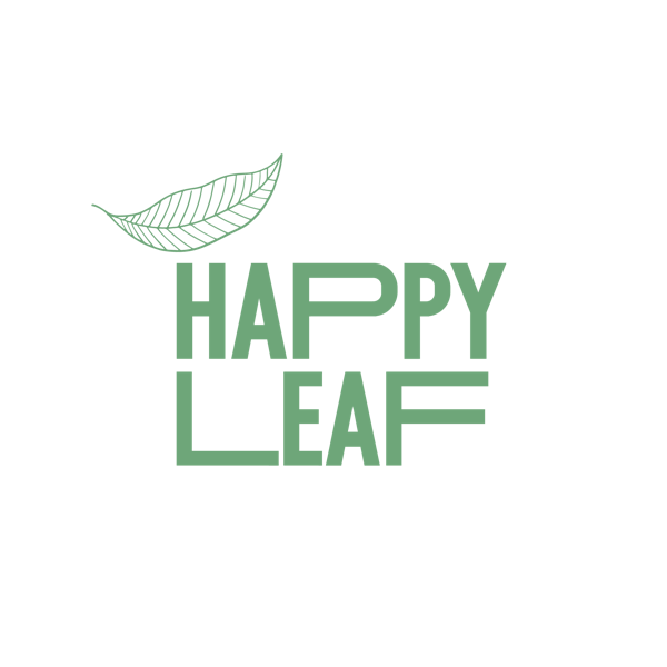Happy Leaf logo green