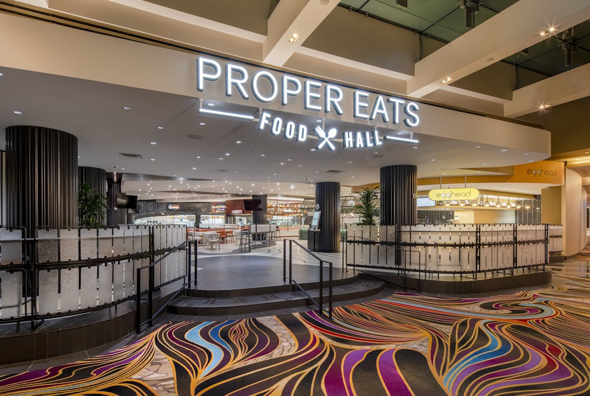 Proper Eats Food Hall | Aria Restaurant