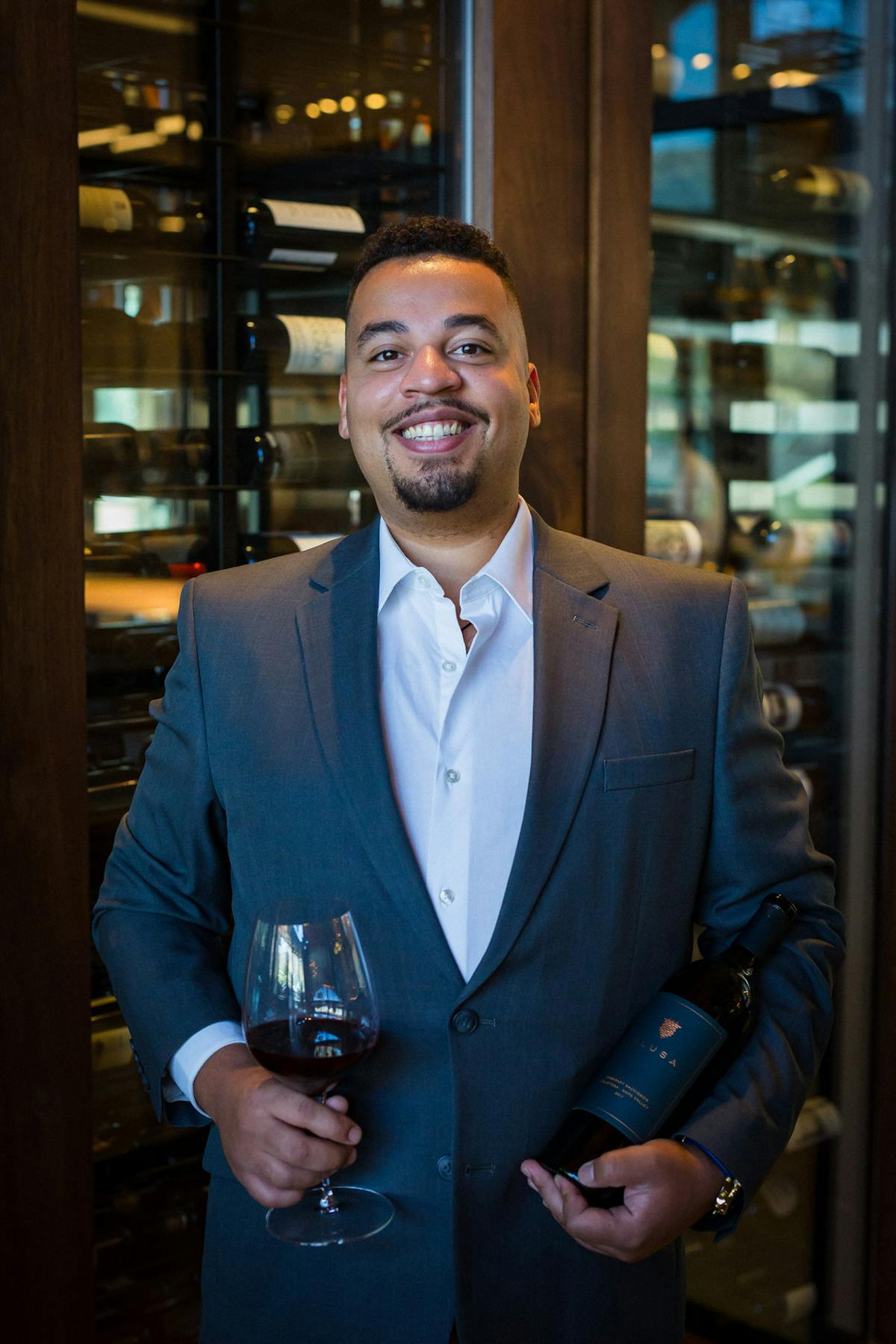 a man wearing a suit and tie