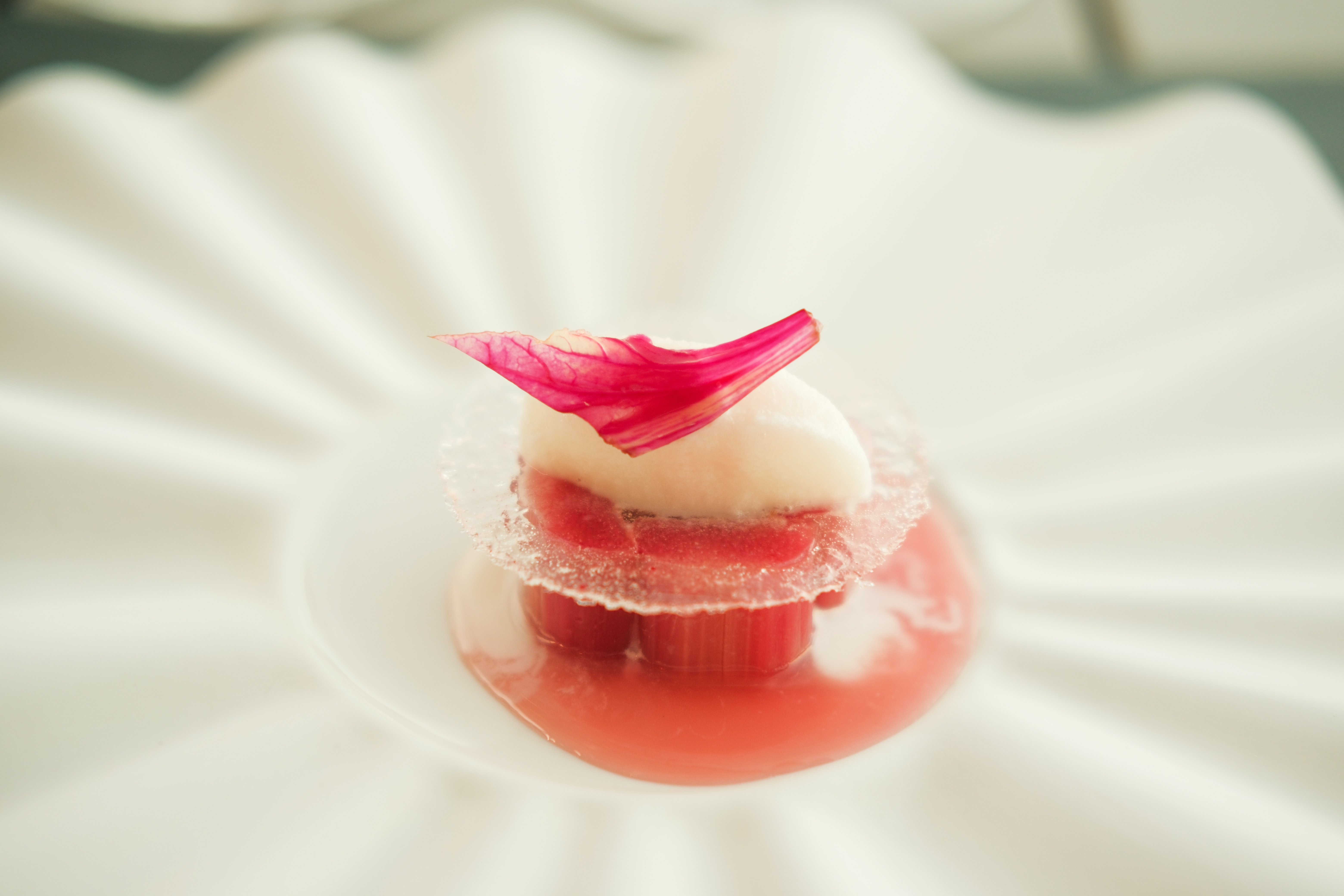 a close up of food