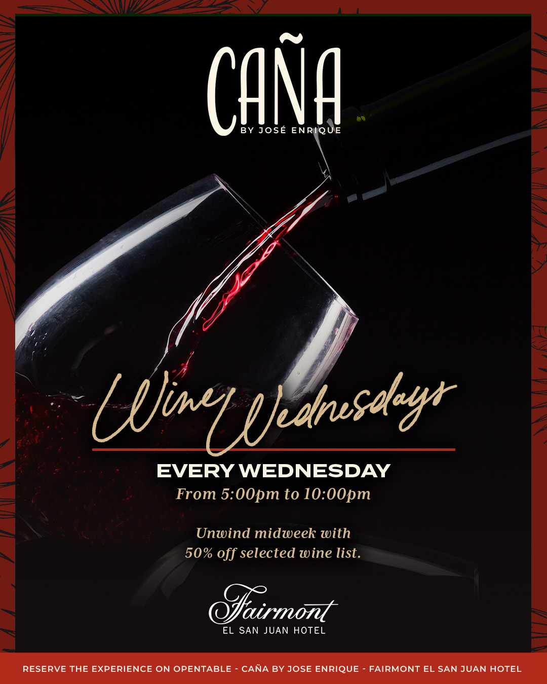 a poster for a wine tasting event