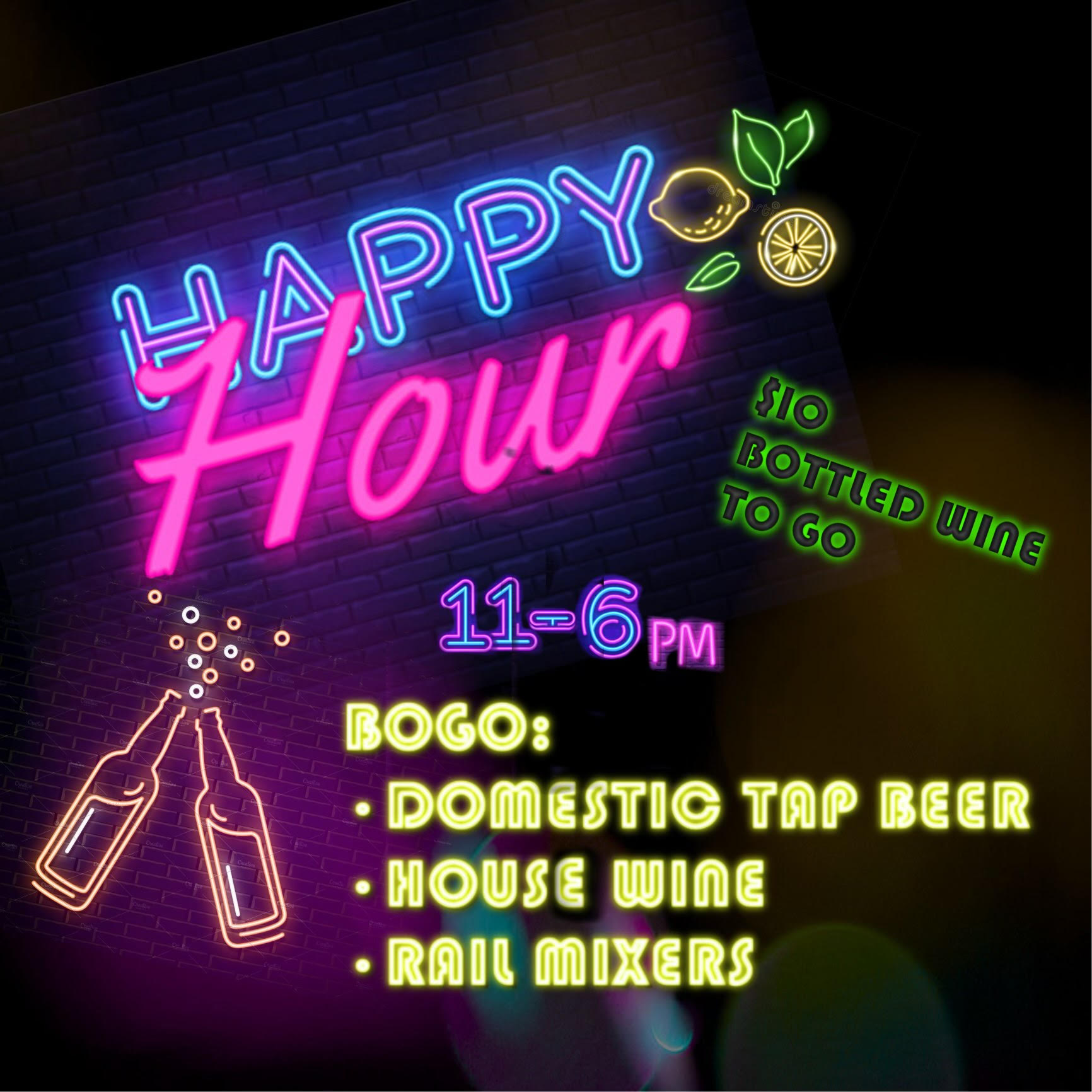 BOGO Happy Hour Monday Thursday 11am 6pm Northland Sports Pub