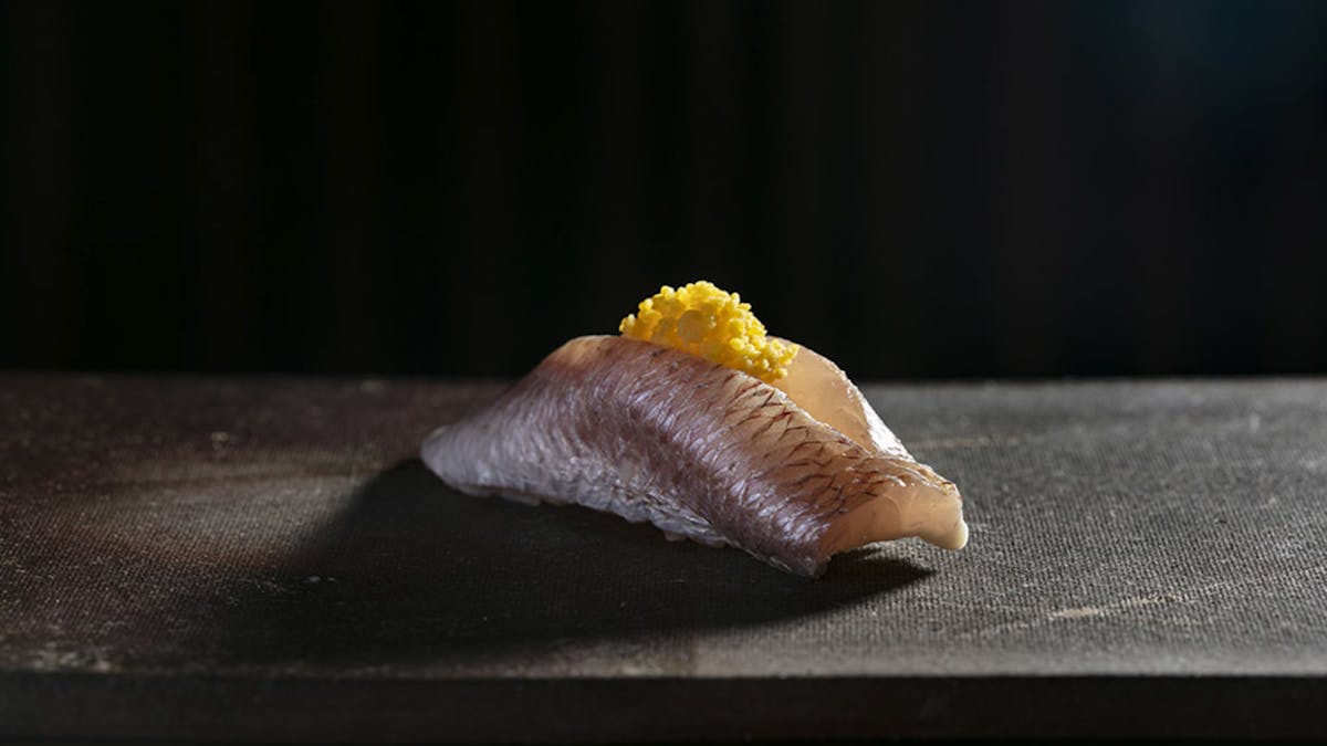 a close up of food on a table