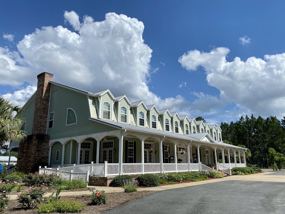 a large stone building